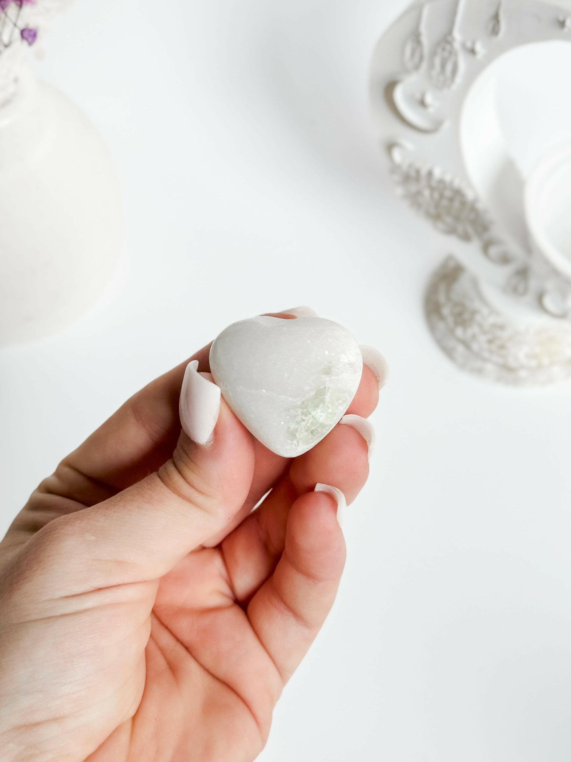 Dolomite Heart Healing Crystal.