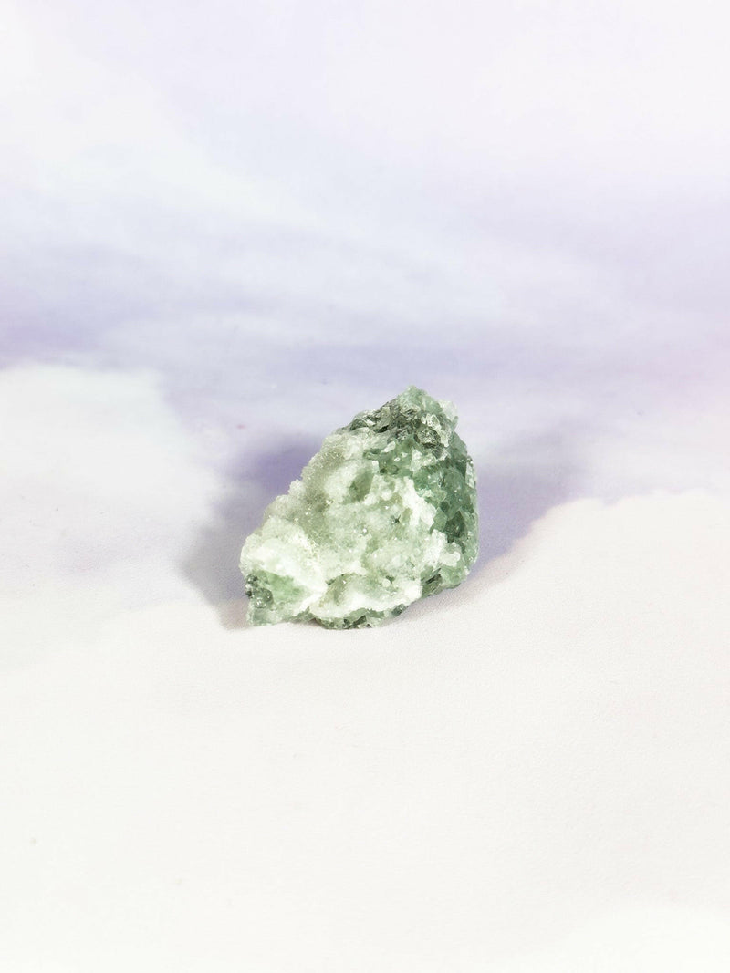 Fujian Sugar Fluorite Cluster - Premium healing crystal from Stones of Virtue Australia.
