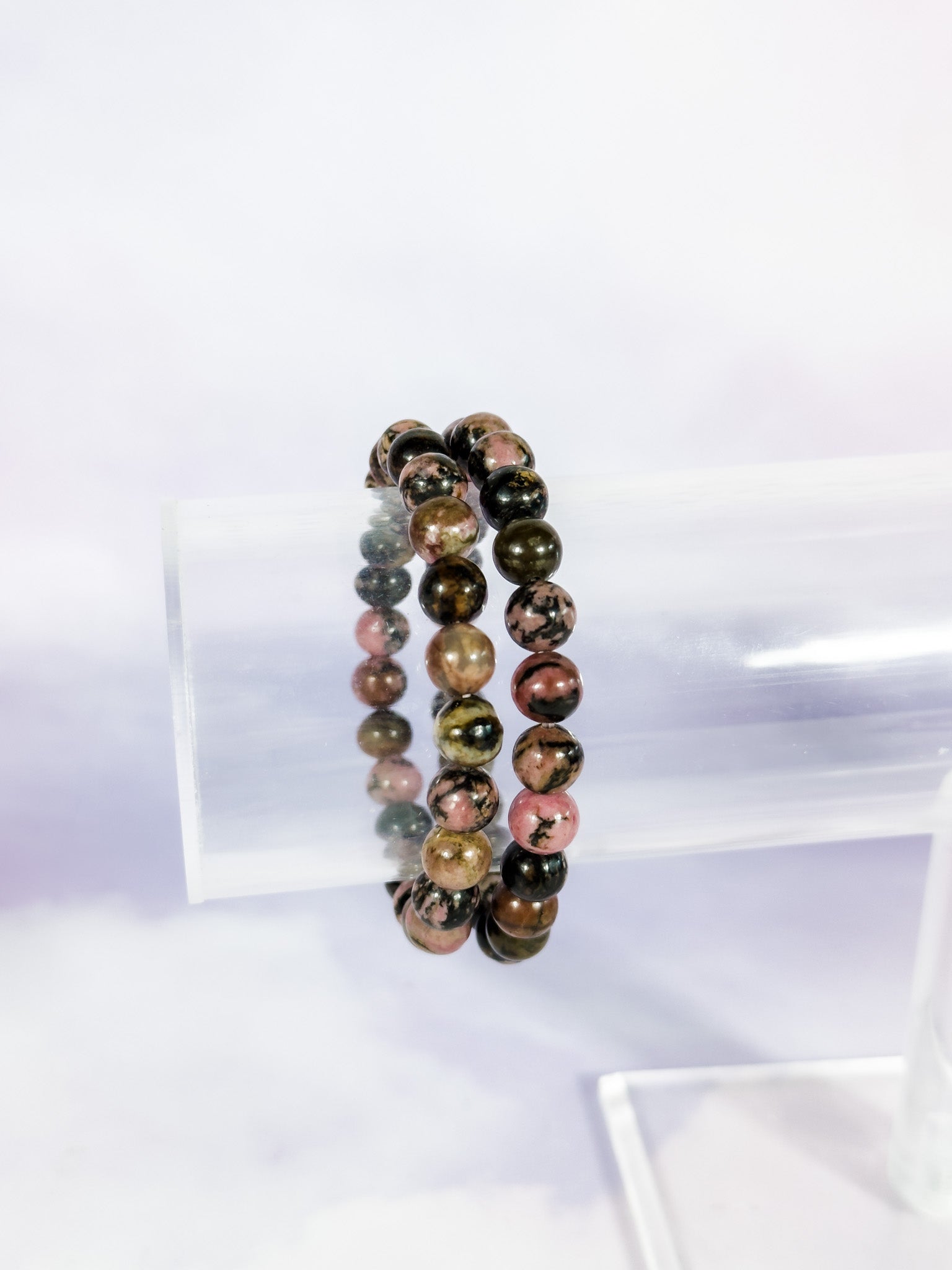 8mm Rhodonite Bracelet