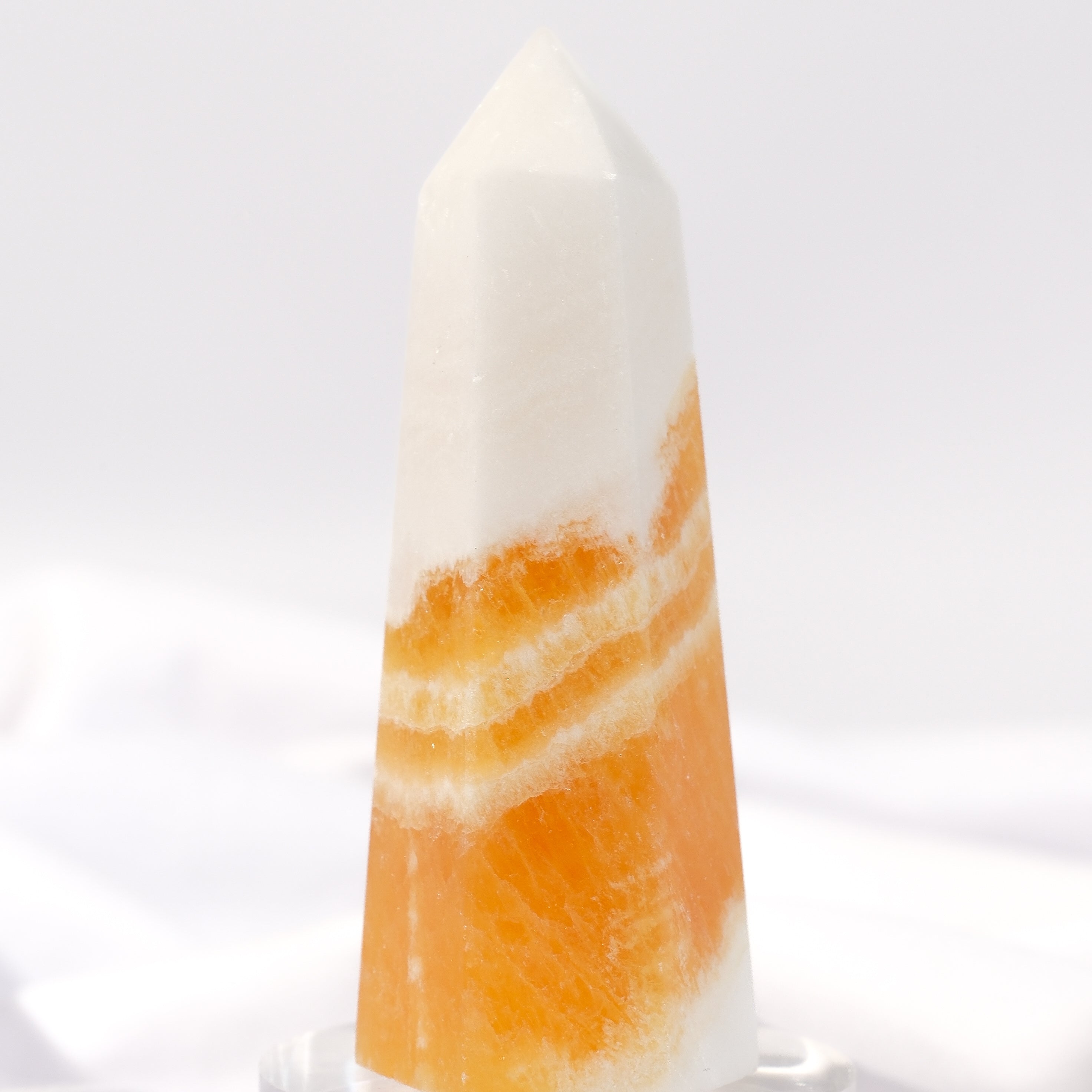 Orange Calcite Tower