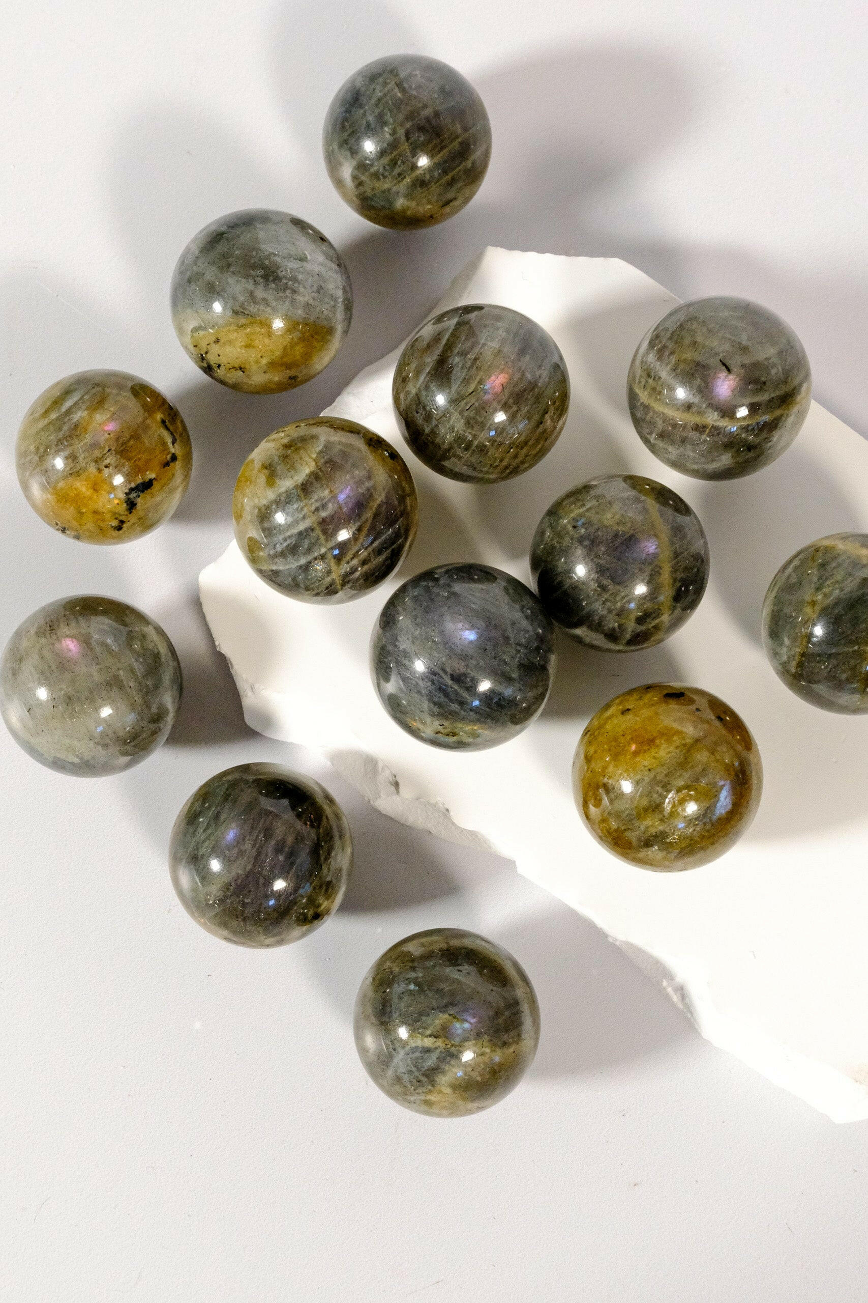 Labradorite Sphere Healing Crystal.
