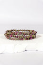4mm Atlantasite Bracelet Healing Crystal.