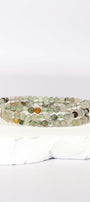4mm Garden Quartz Bracelet Healing Crystal.