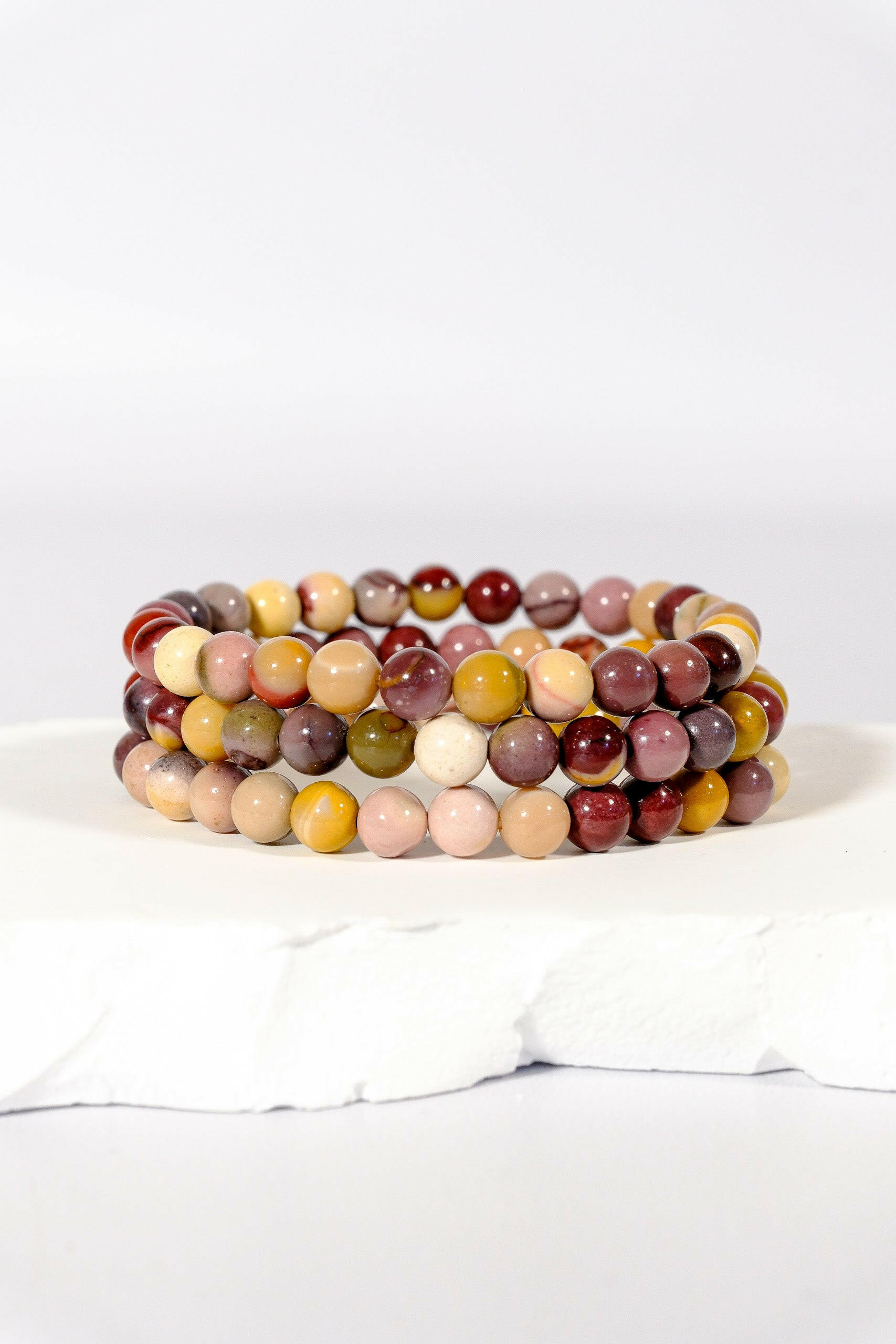 6mm Mookaite Bracelet Healing Crystal.