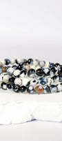 6mm Orca Agate Bracelet Healing Crystal.