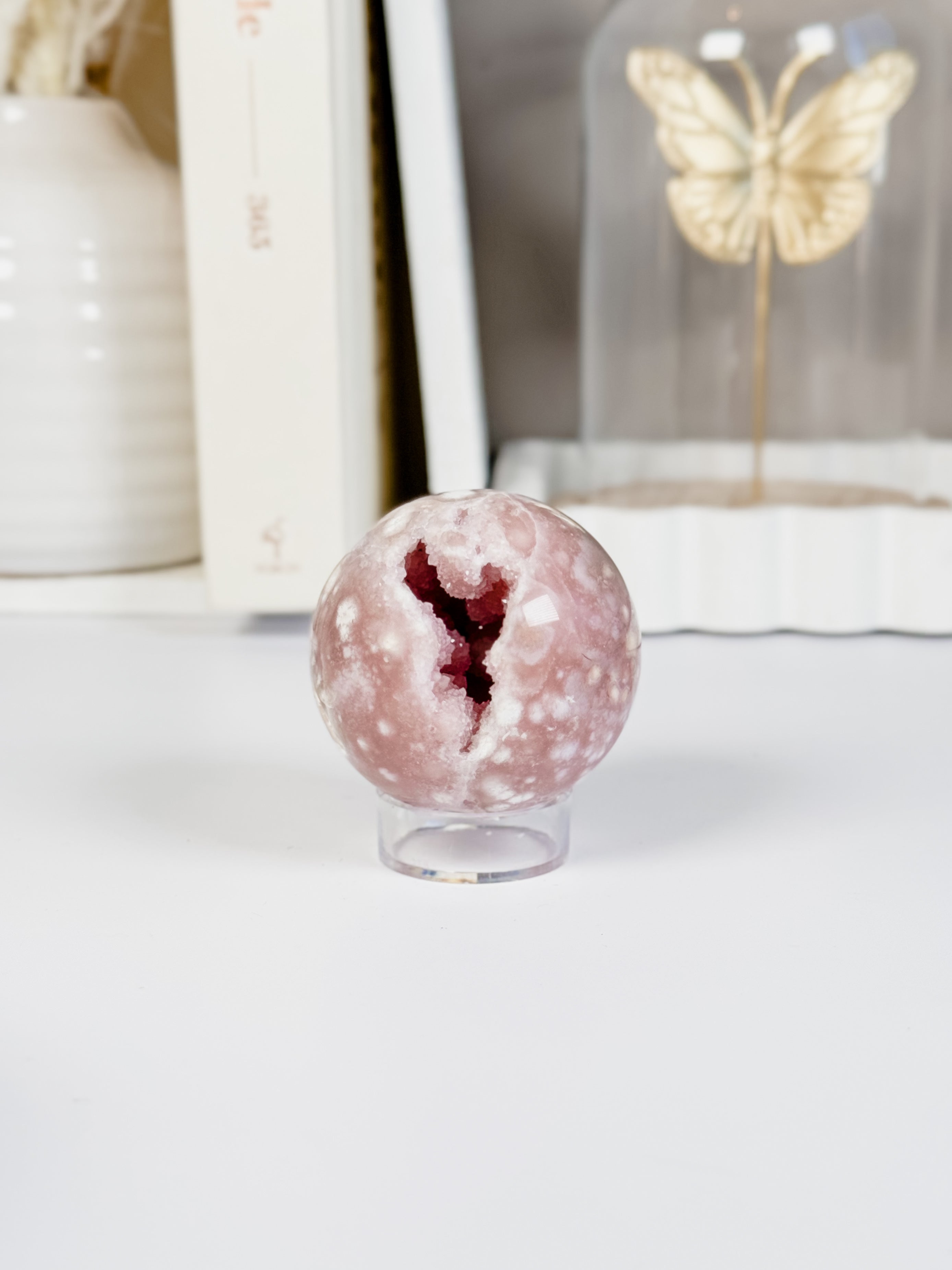 Pink Amethyst Sphere