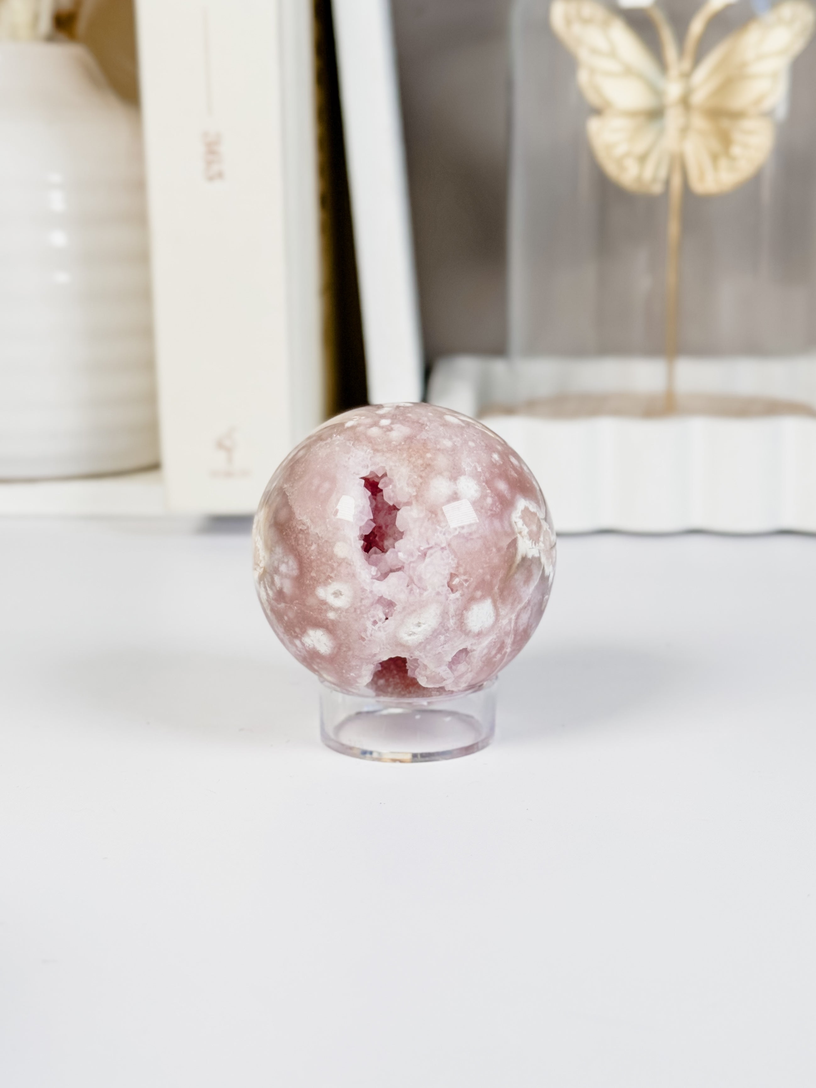 Pink Amethyst Sphere