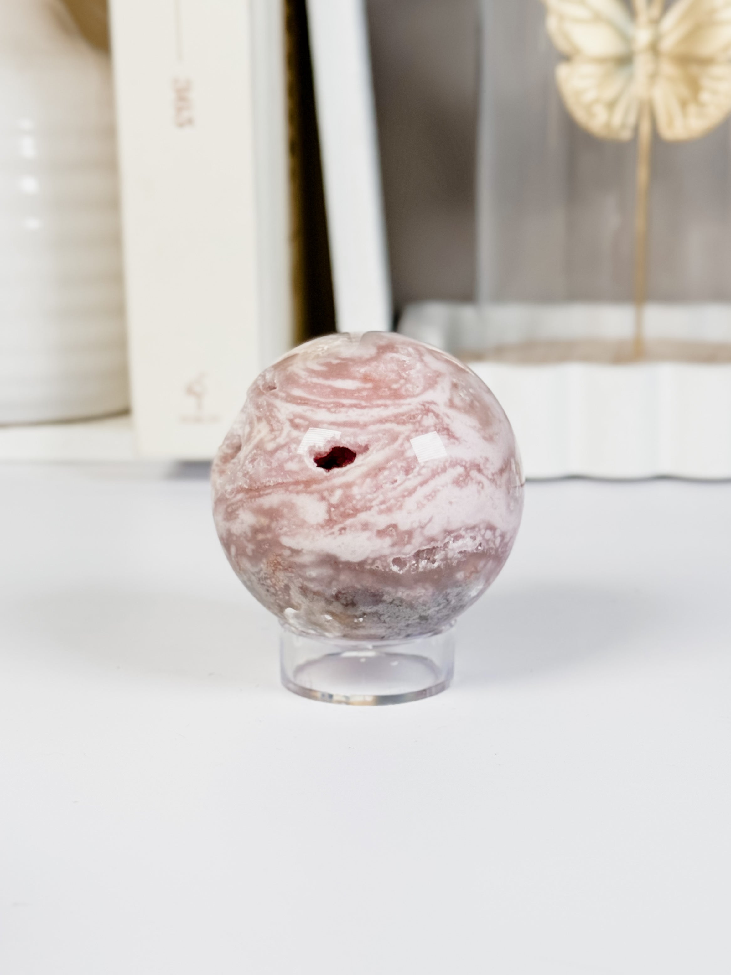 Pink Amethyst Sphere