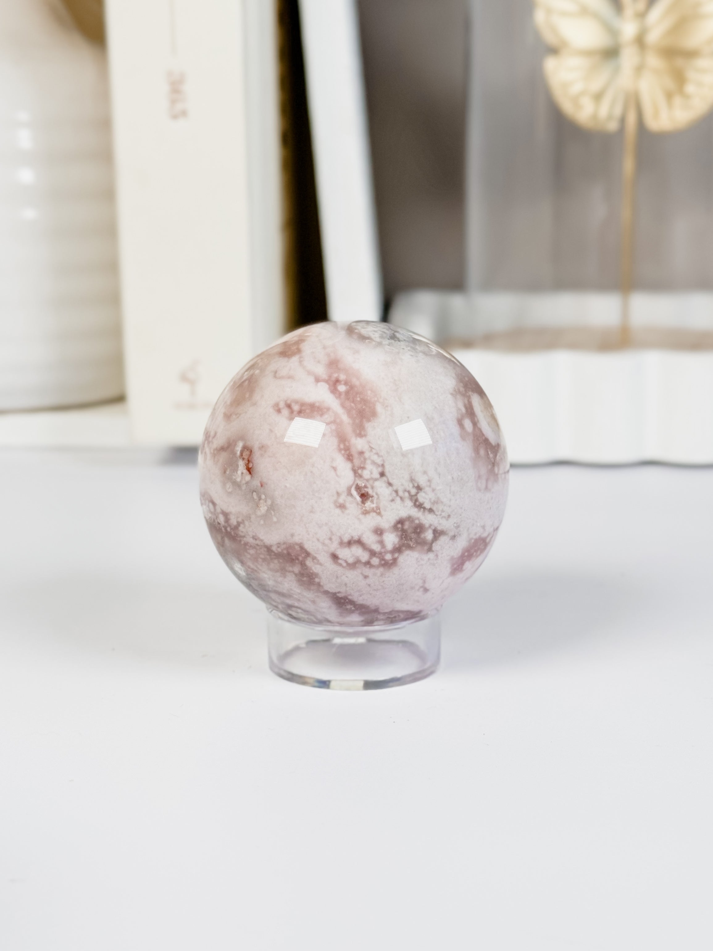 Pink Amethyst Sphere