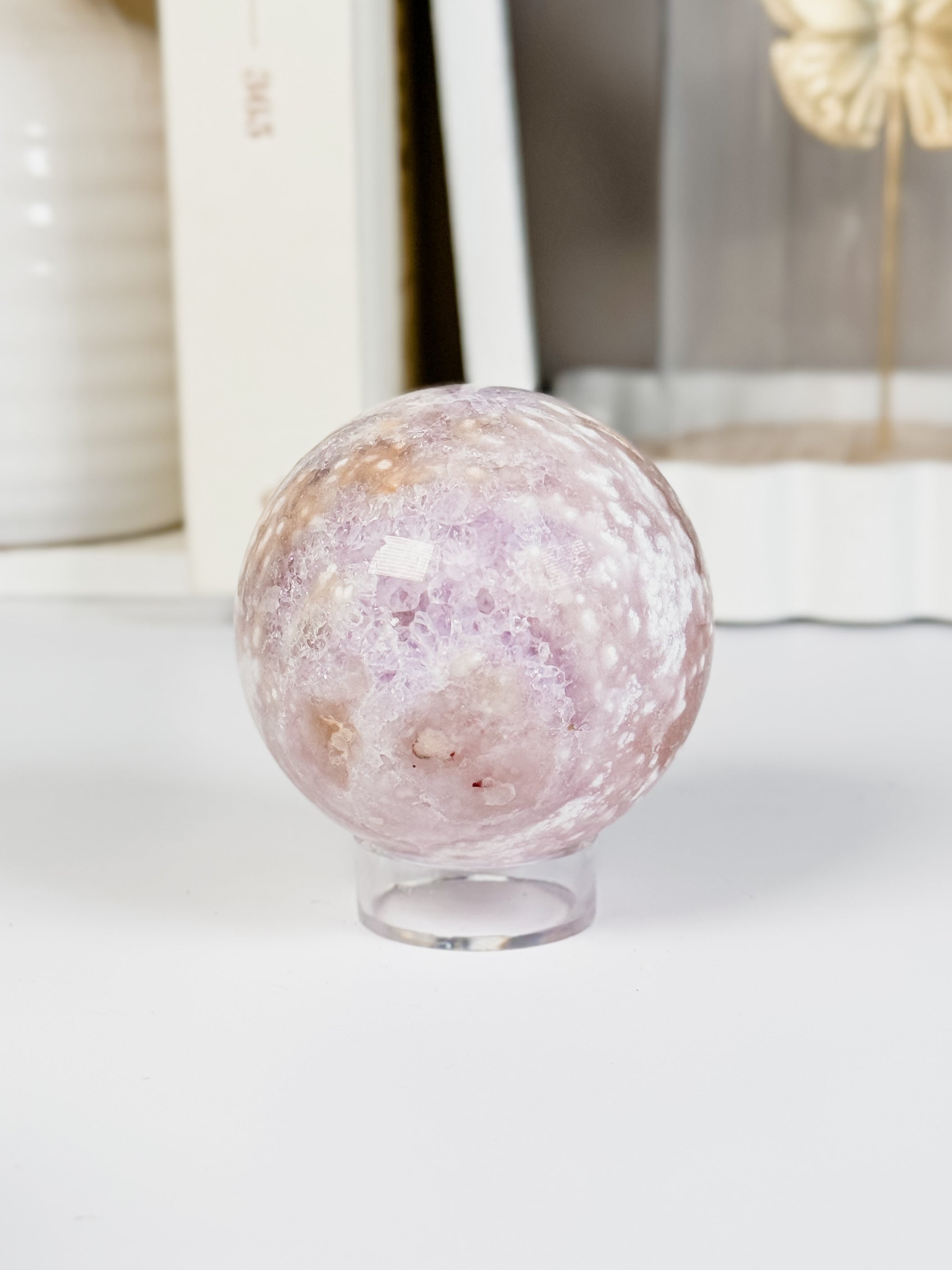 Pink Amethyst Sphere