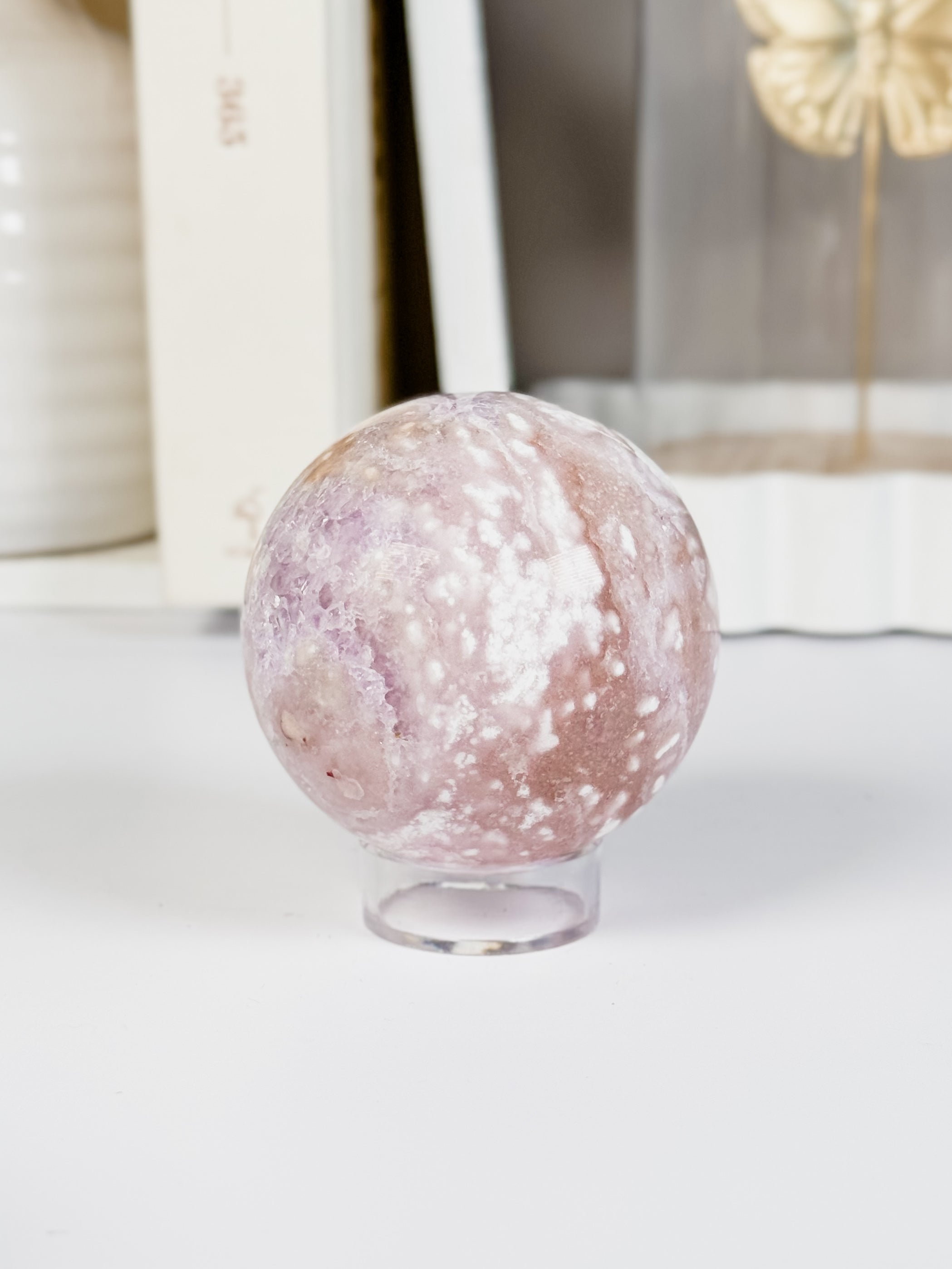 Pink Amethyst Sphere