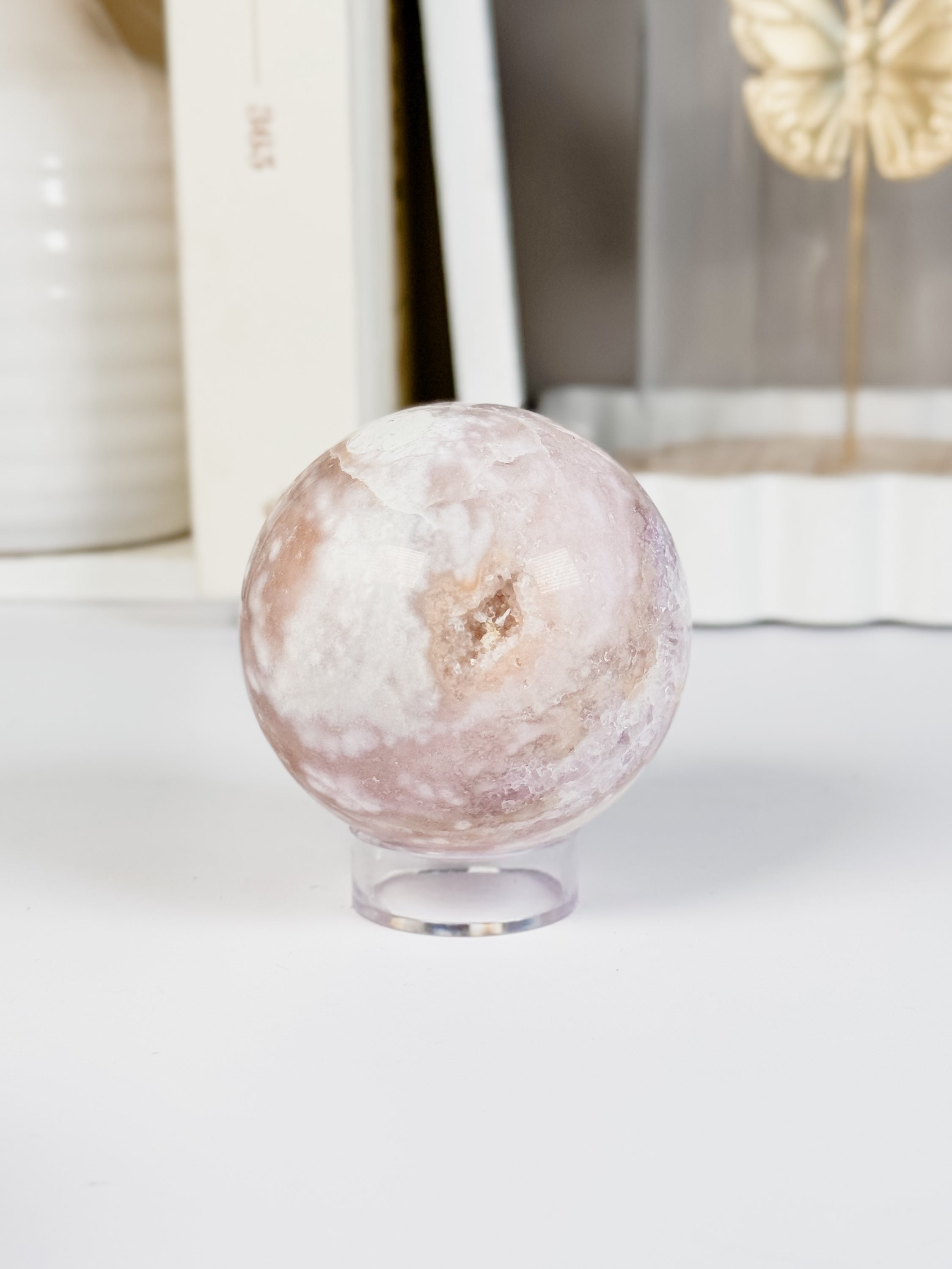 Pink Amethyst Sphere