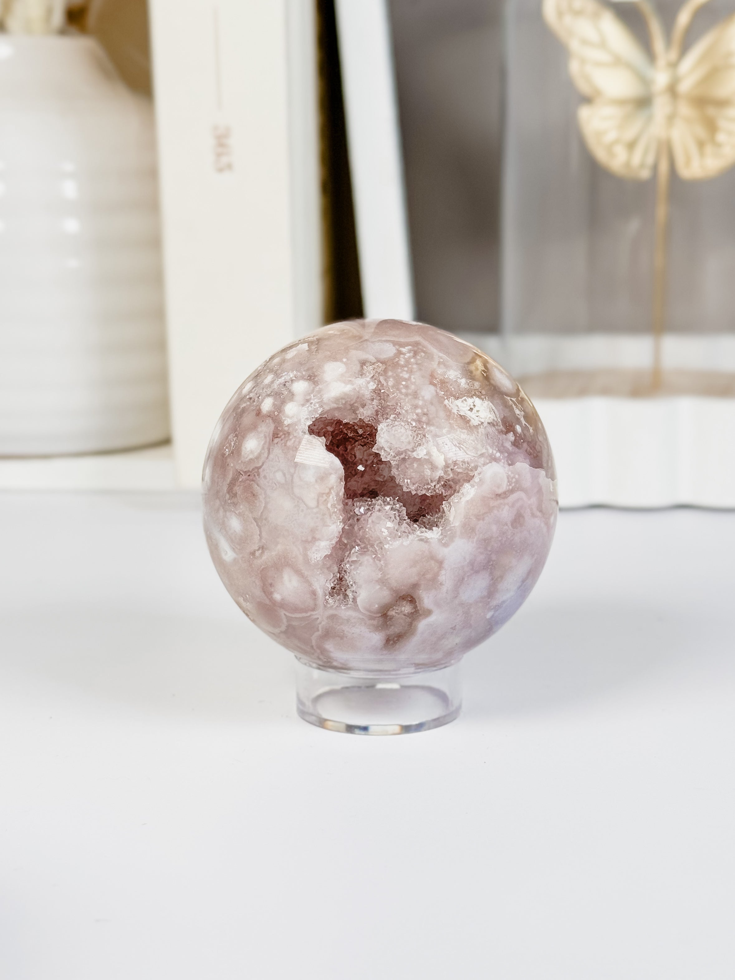 Pink Amethyst Sphere