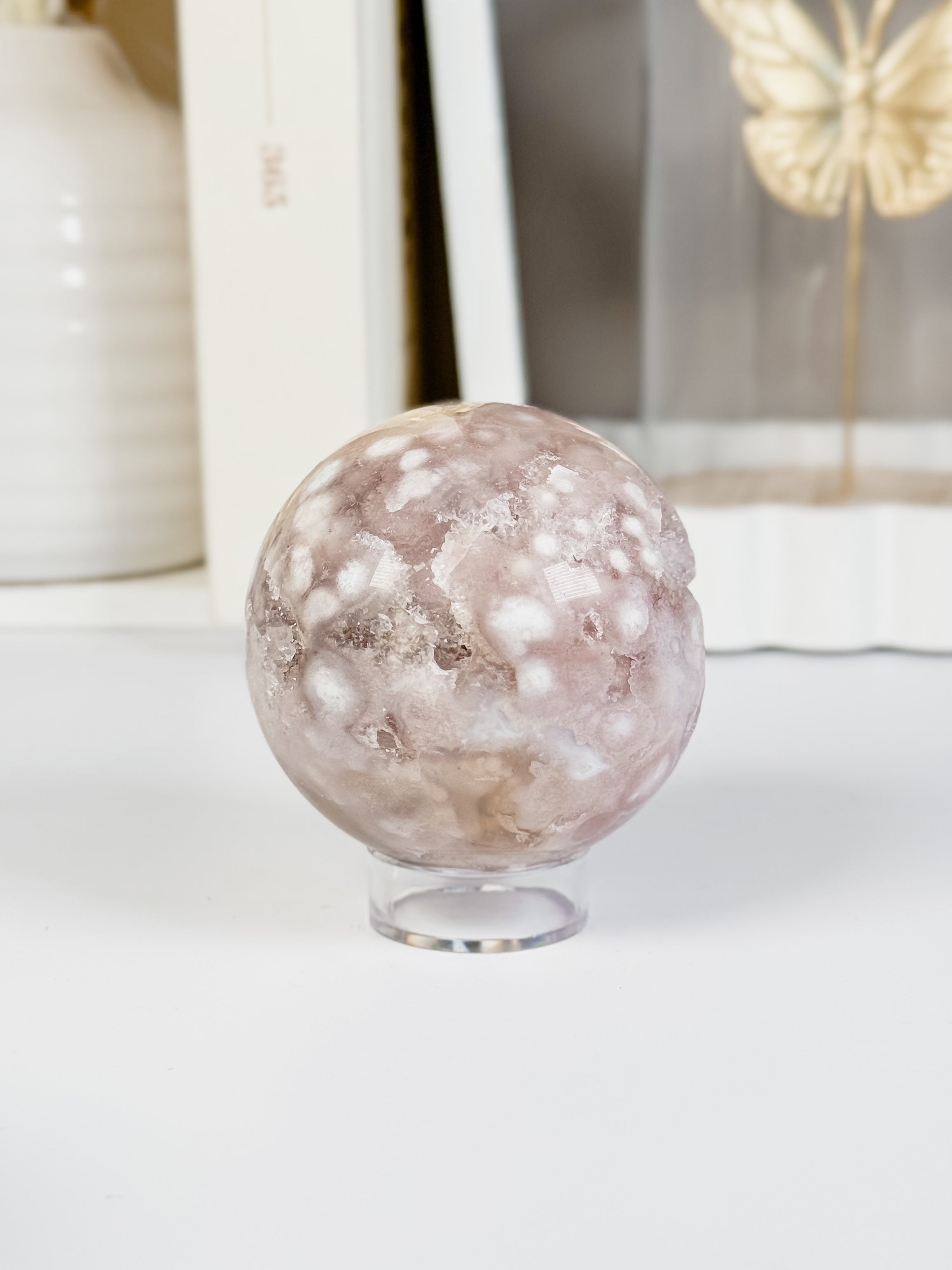 Pink Amethyst Sphere