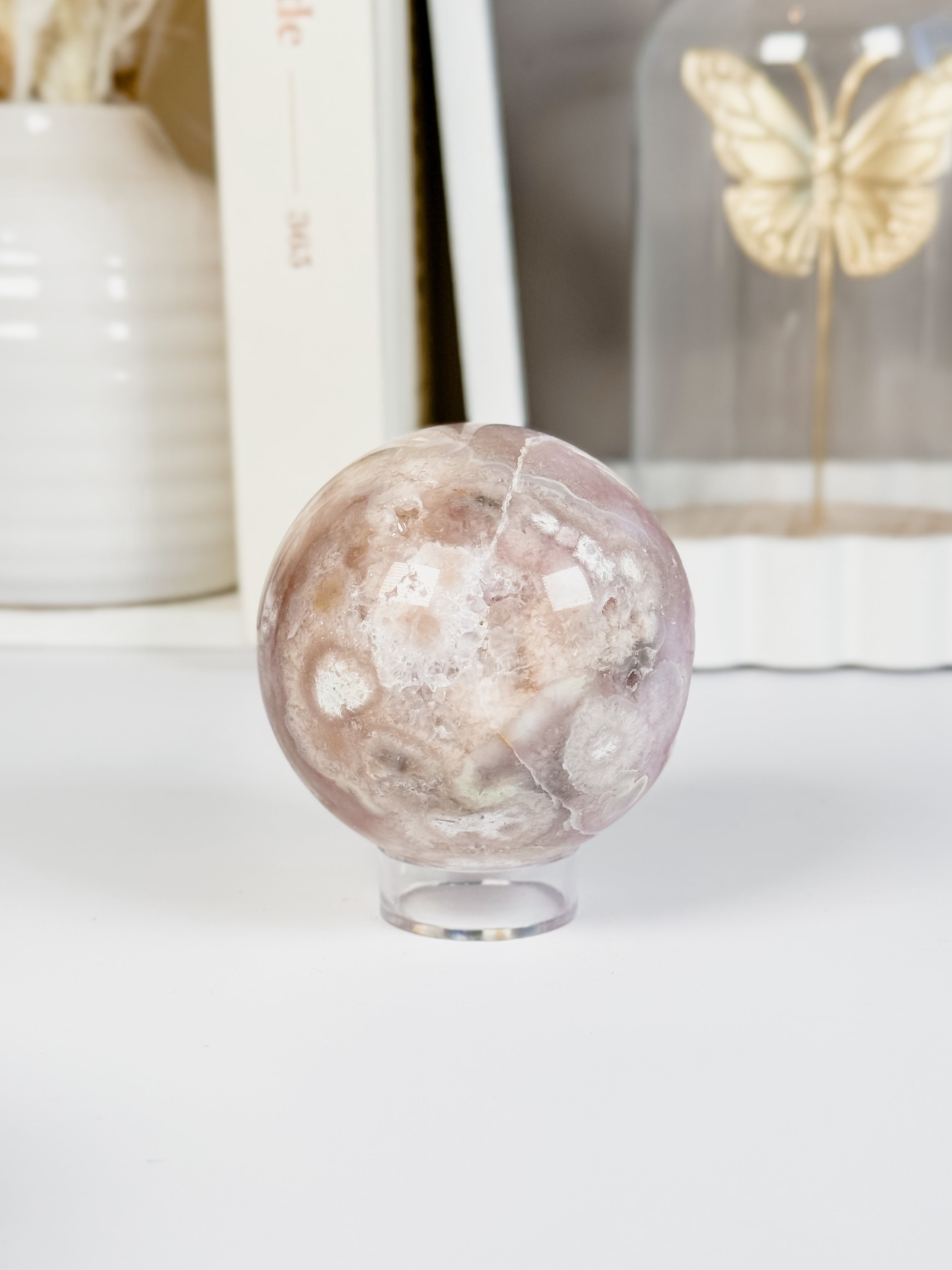 Pink Amethyst Sphere