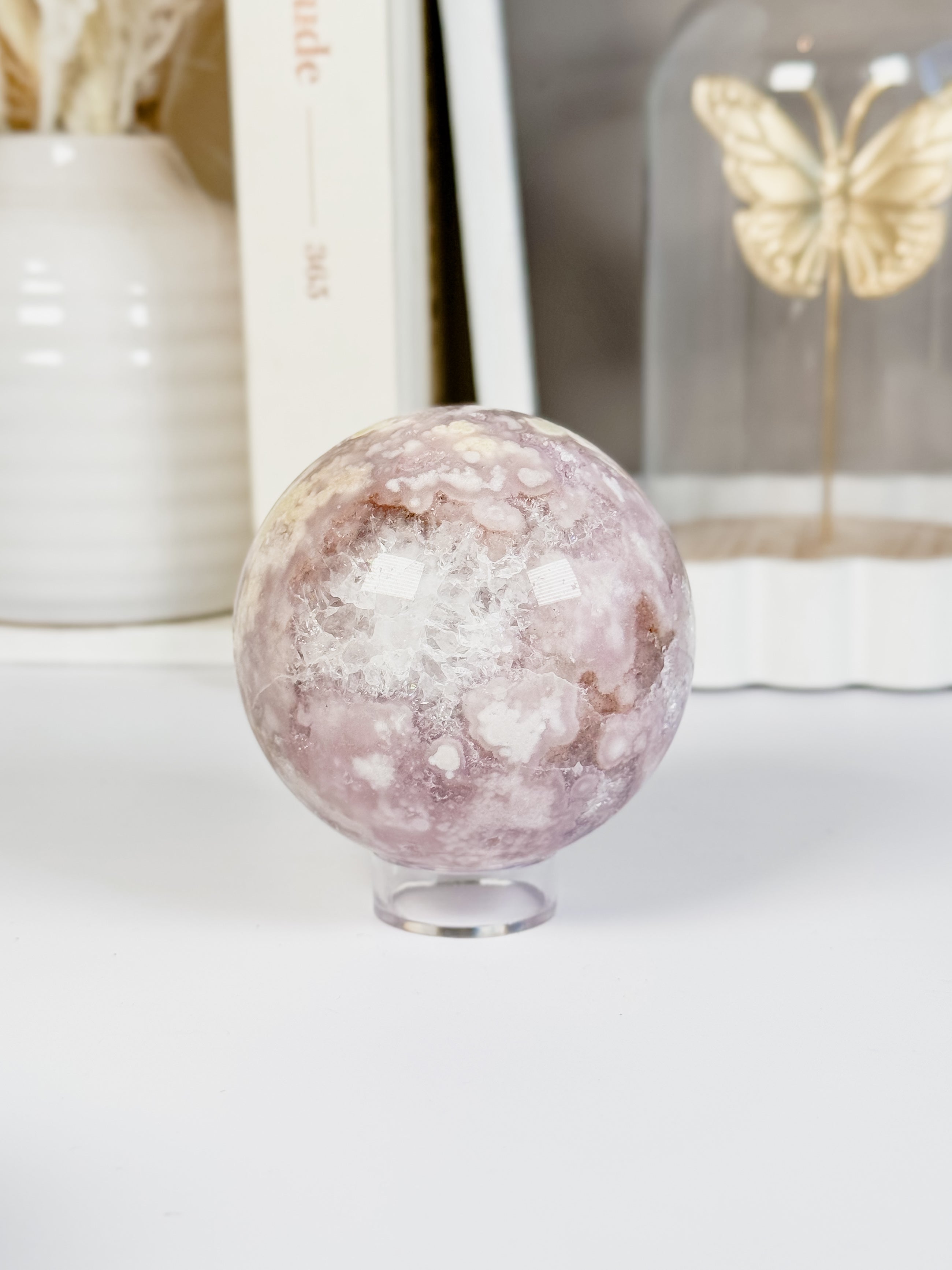 Pink Amethyst Sphere