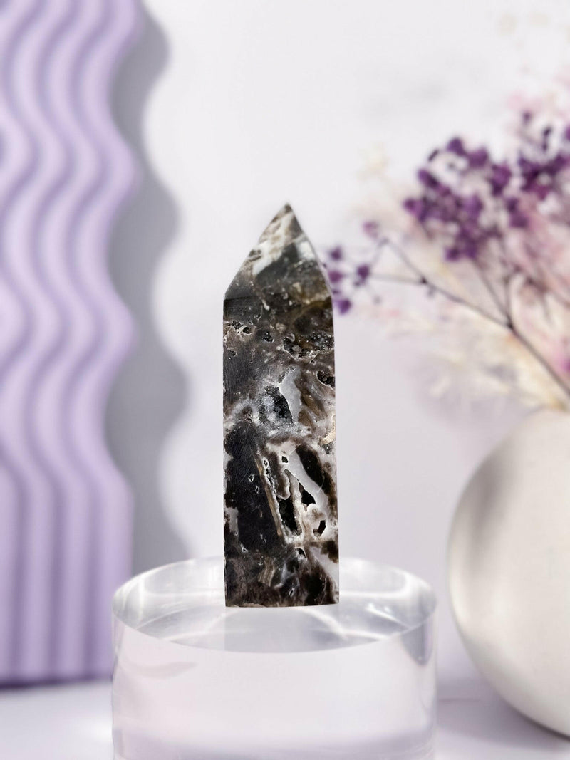 Sphalerite Tower - Premium healing crystal from Stones of Virtue Australia.