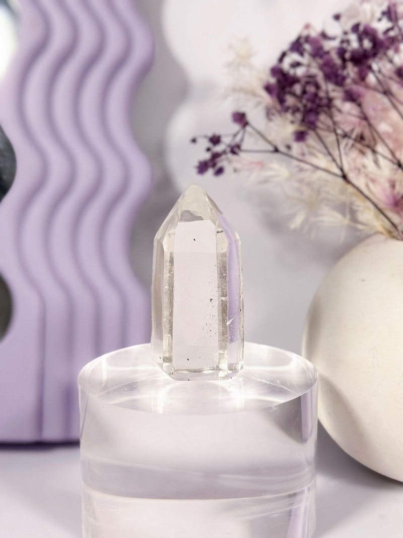 Clear Quartz Tower - Premium healing crystal from Stones of Virtue Australia.