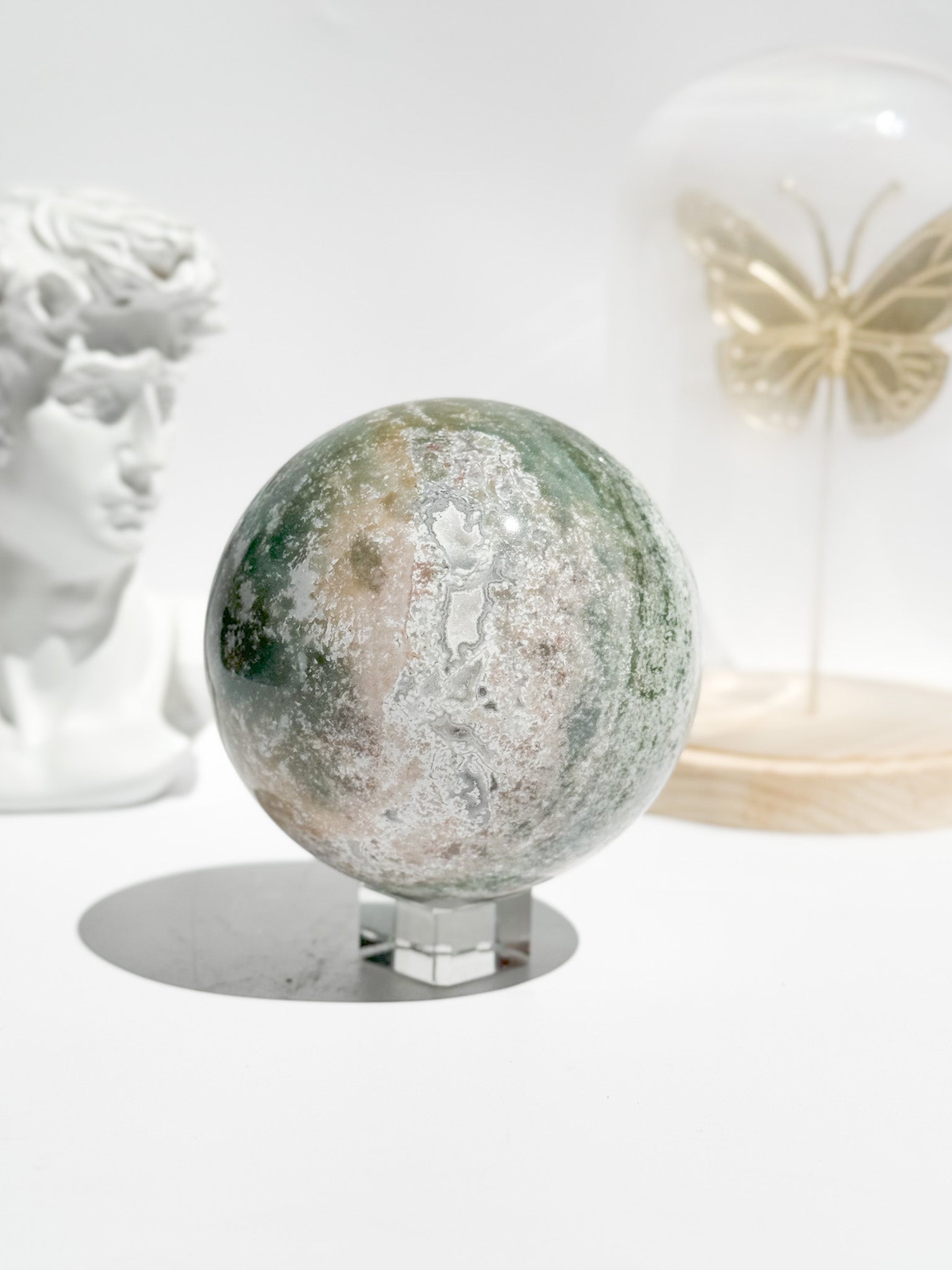 Sea Jasper Sphere