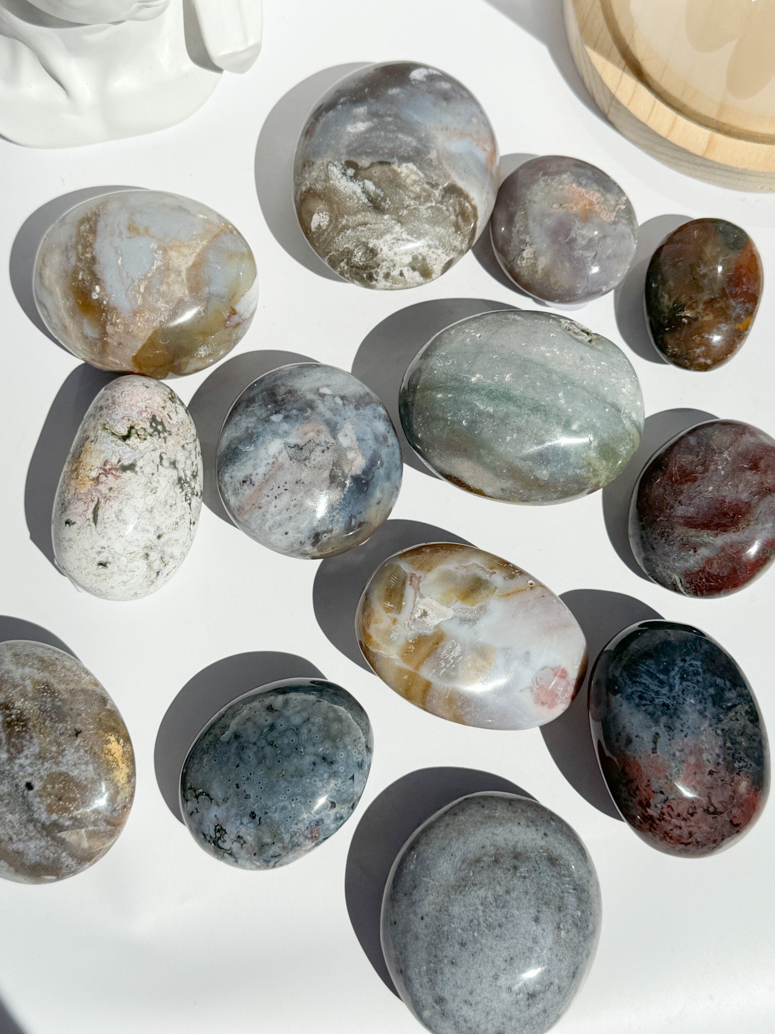 Ocean Jasper Palmstones - B Grade