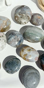 Ocean Jasper Palmstones - B Grade Healing Crystal.