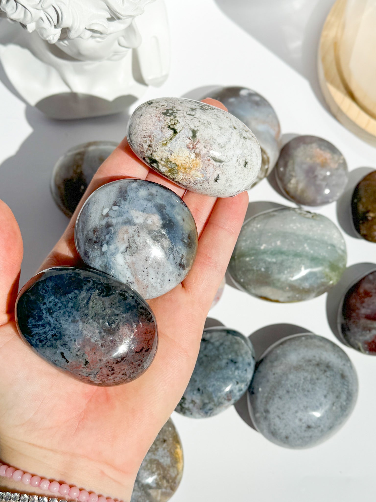 Ocean Jasper Palmstones - B Grade