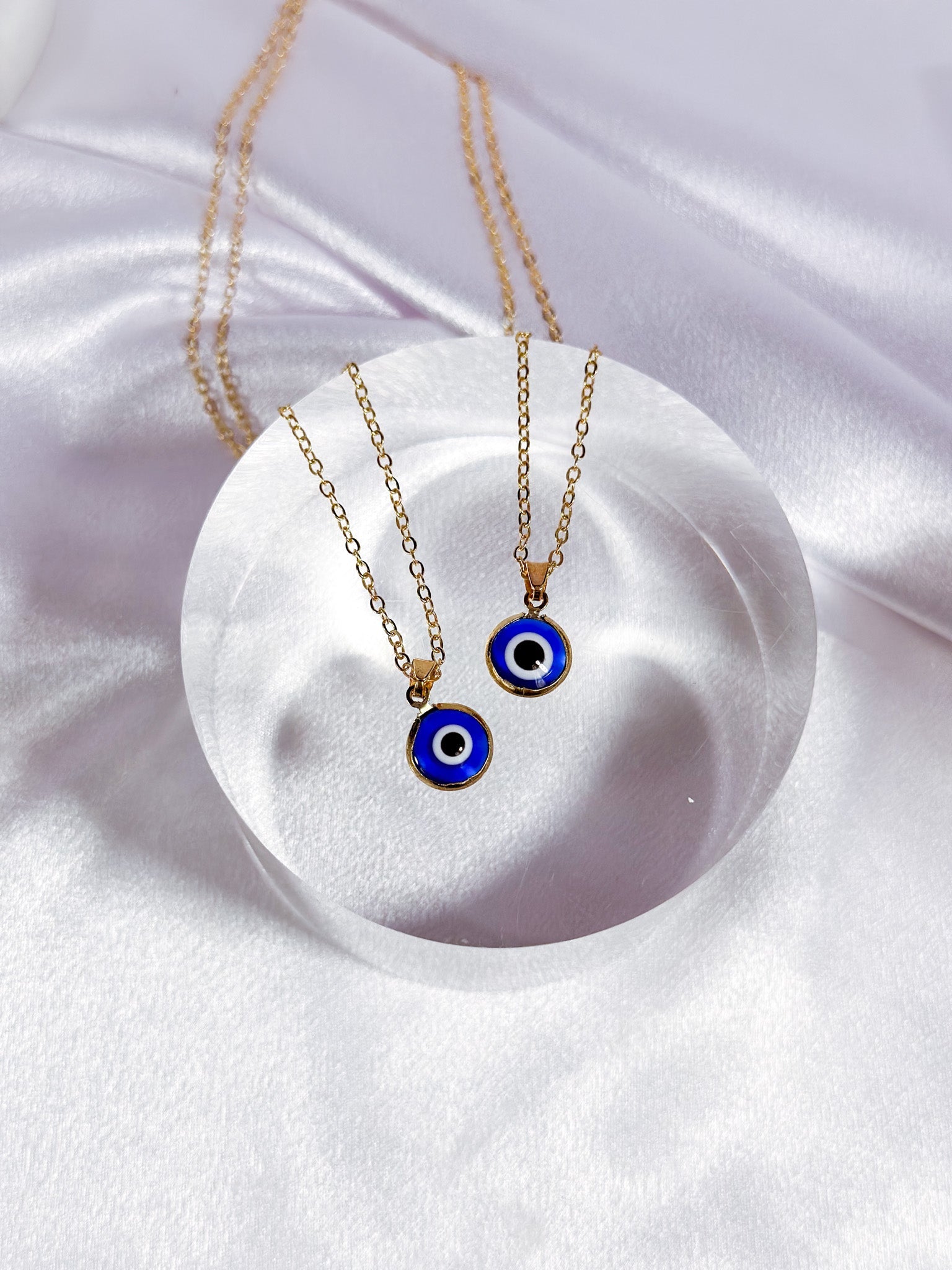 Evil Eye Necklace Gold