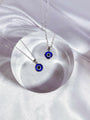 Evil Eye Necklace Silver - Premium healing crystal from Stones of Virtue Australia.