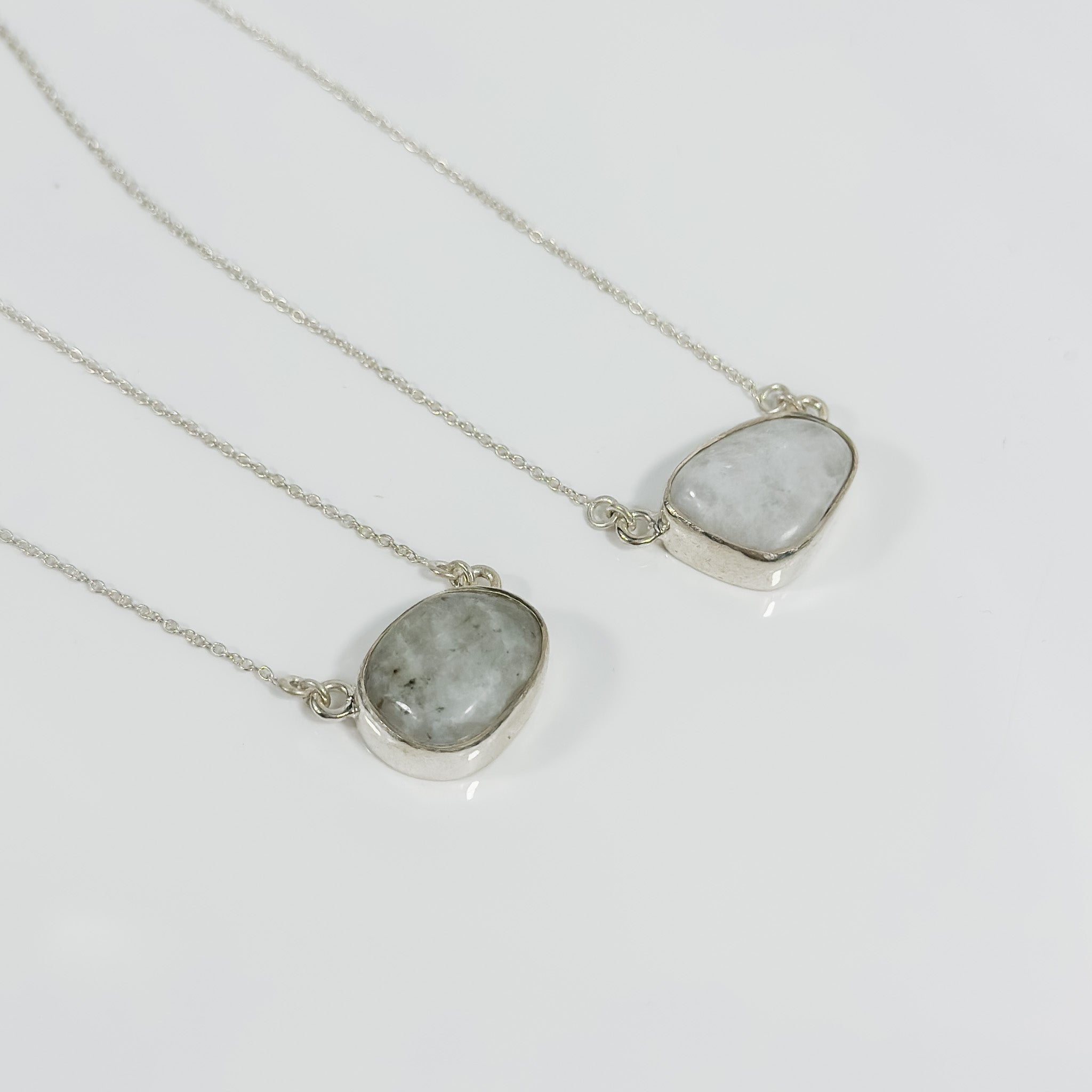 Rainbow Moonstone Necklace | Intuitively Chosen