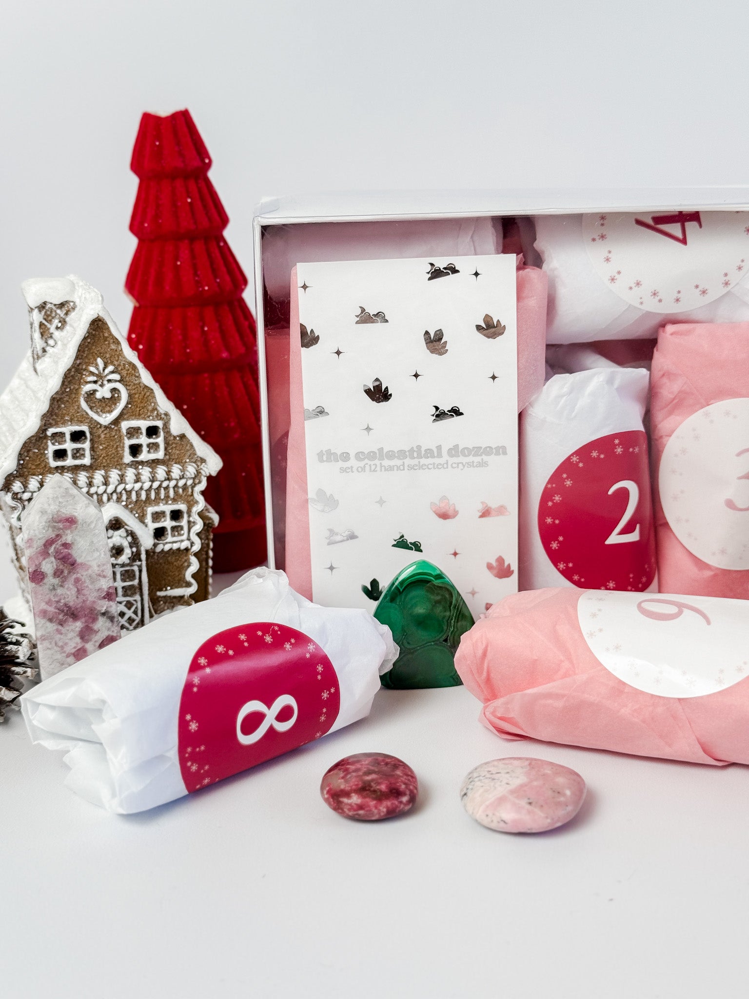 12 Day Crystal Advent Calendar - Celestial Dozen