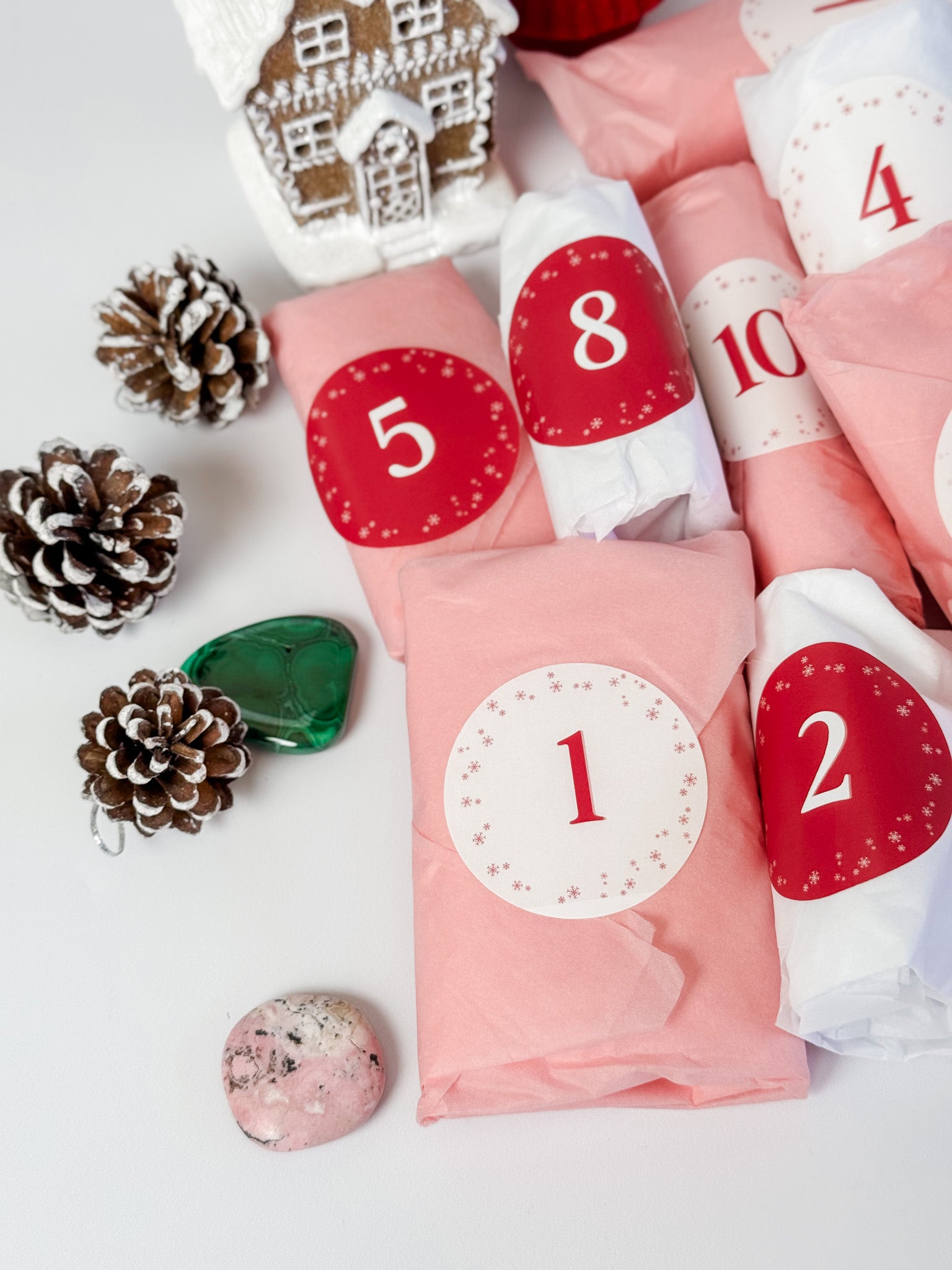 12 Day Crystal Advent Calendar - Celestial Dozen