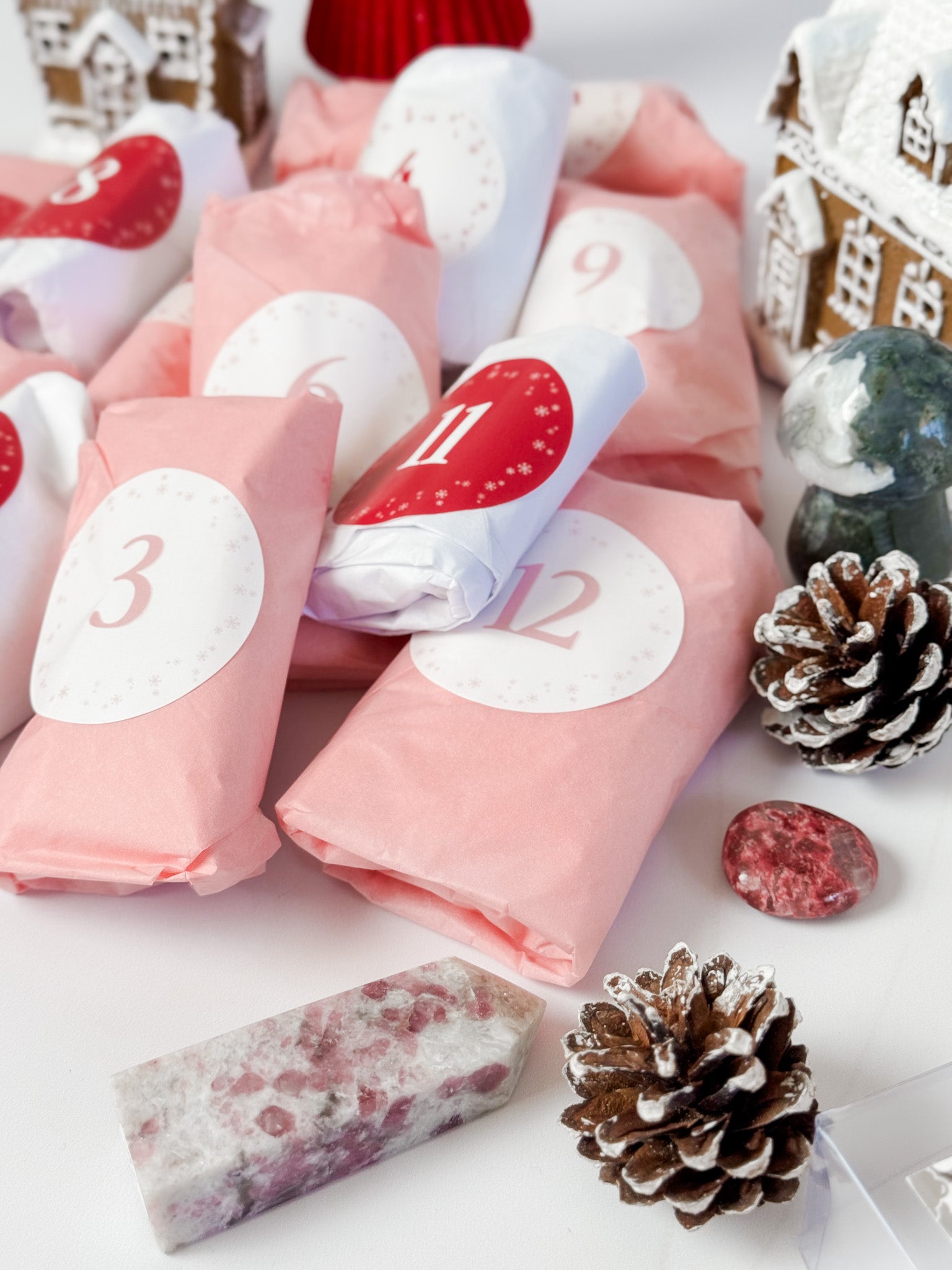 12 Day Crystal Advent Calendar - Celestial Dozen