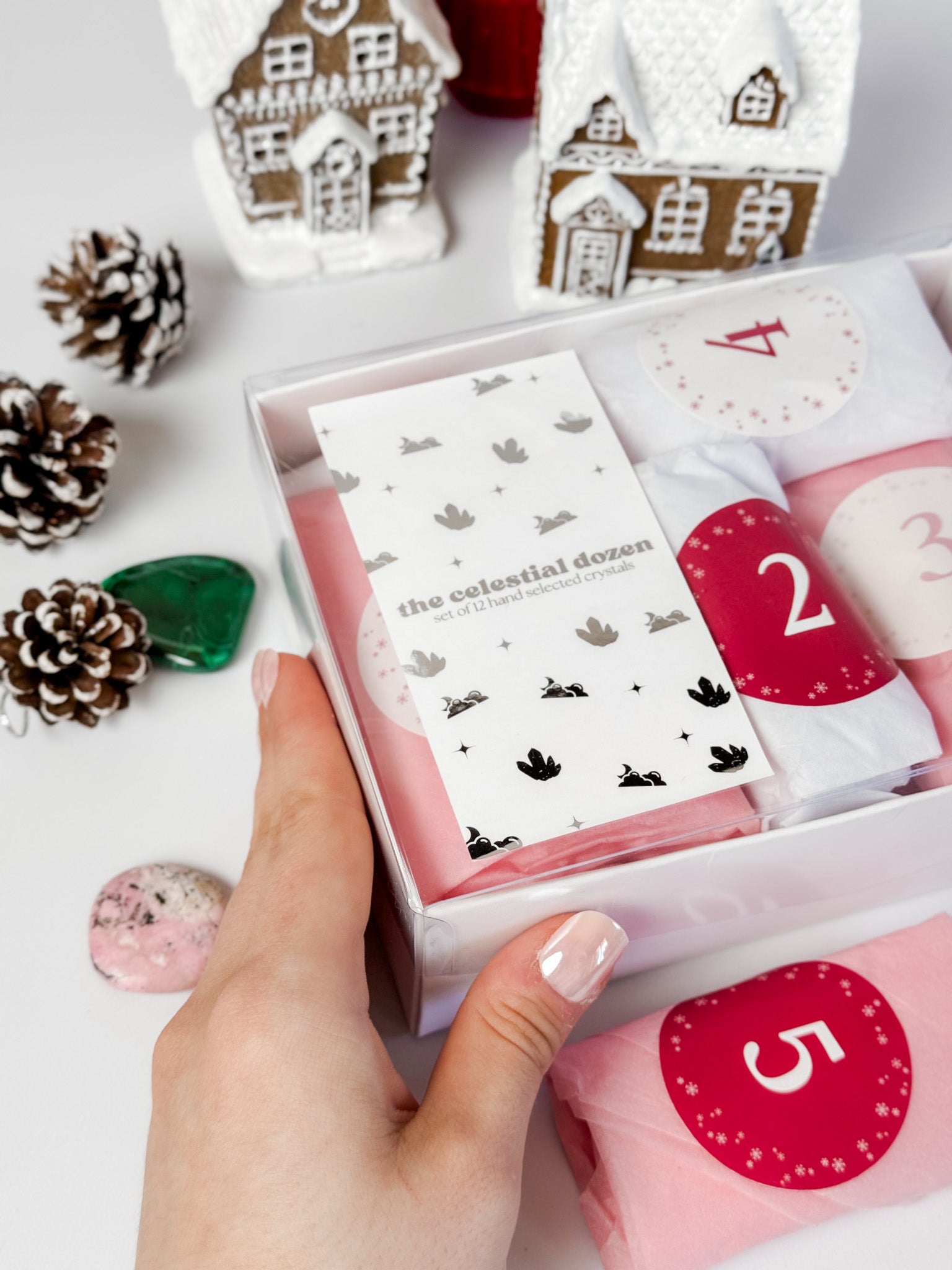 12 Day Crystal Advent Calendar - Celestial Dozen