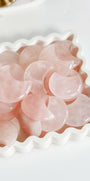 Rose Quartz Moon Healing Crystal.