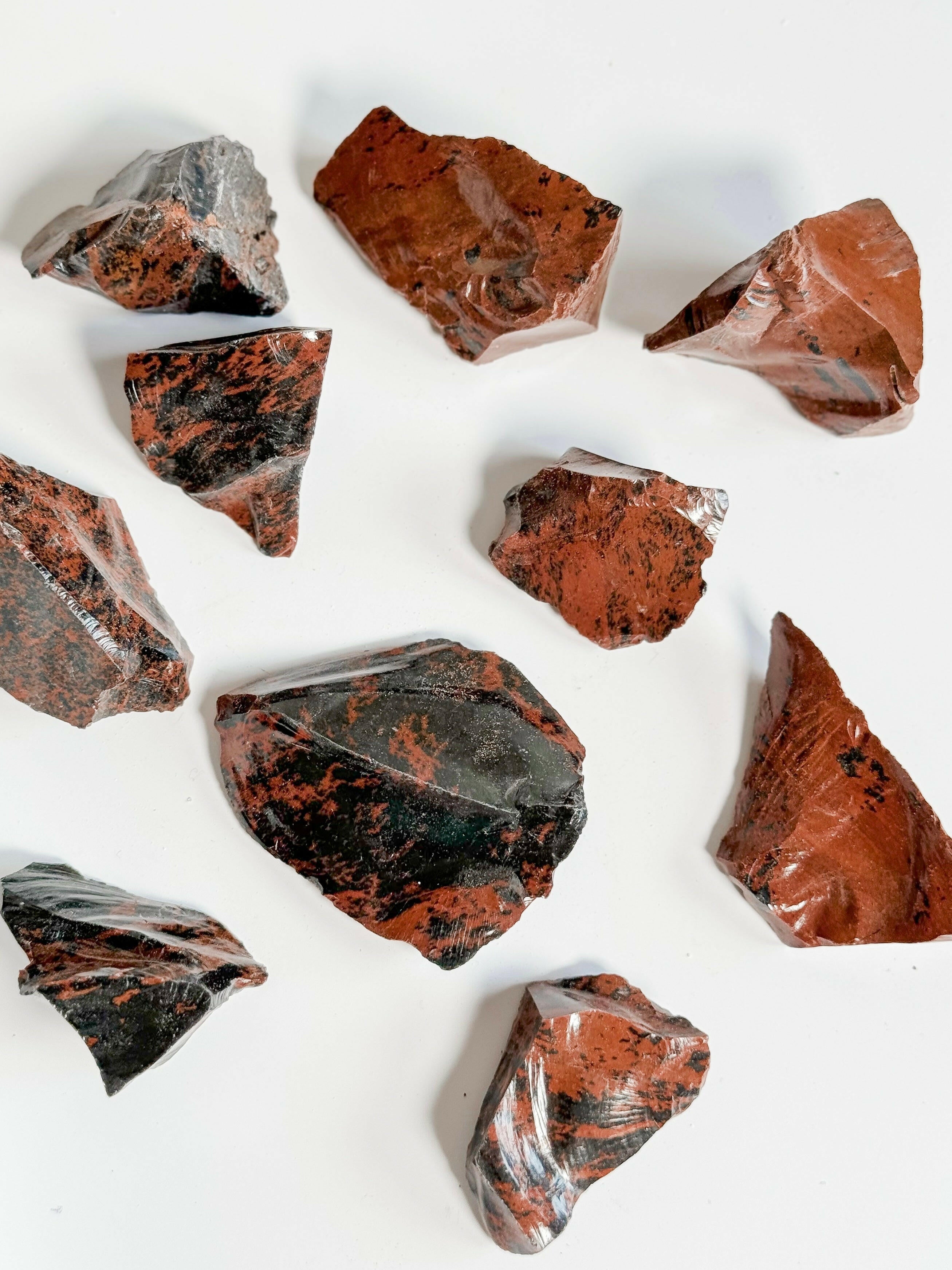 Mahogany Obsidian Raw Healing Crystal.