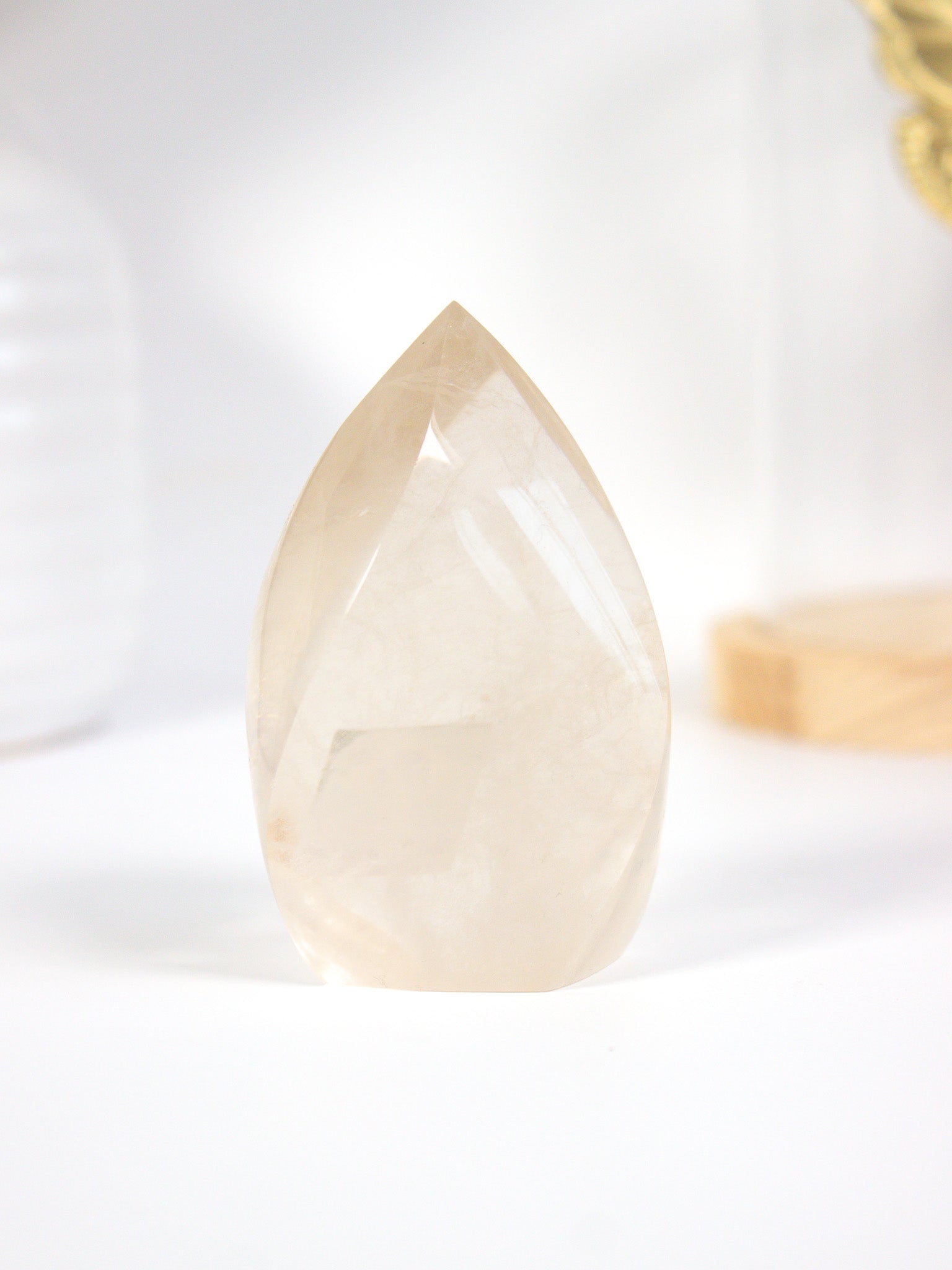 Clear Quartz Flame