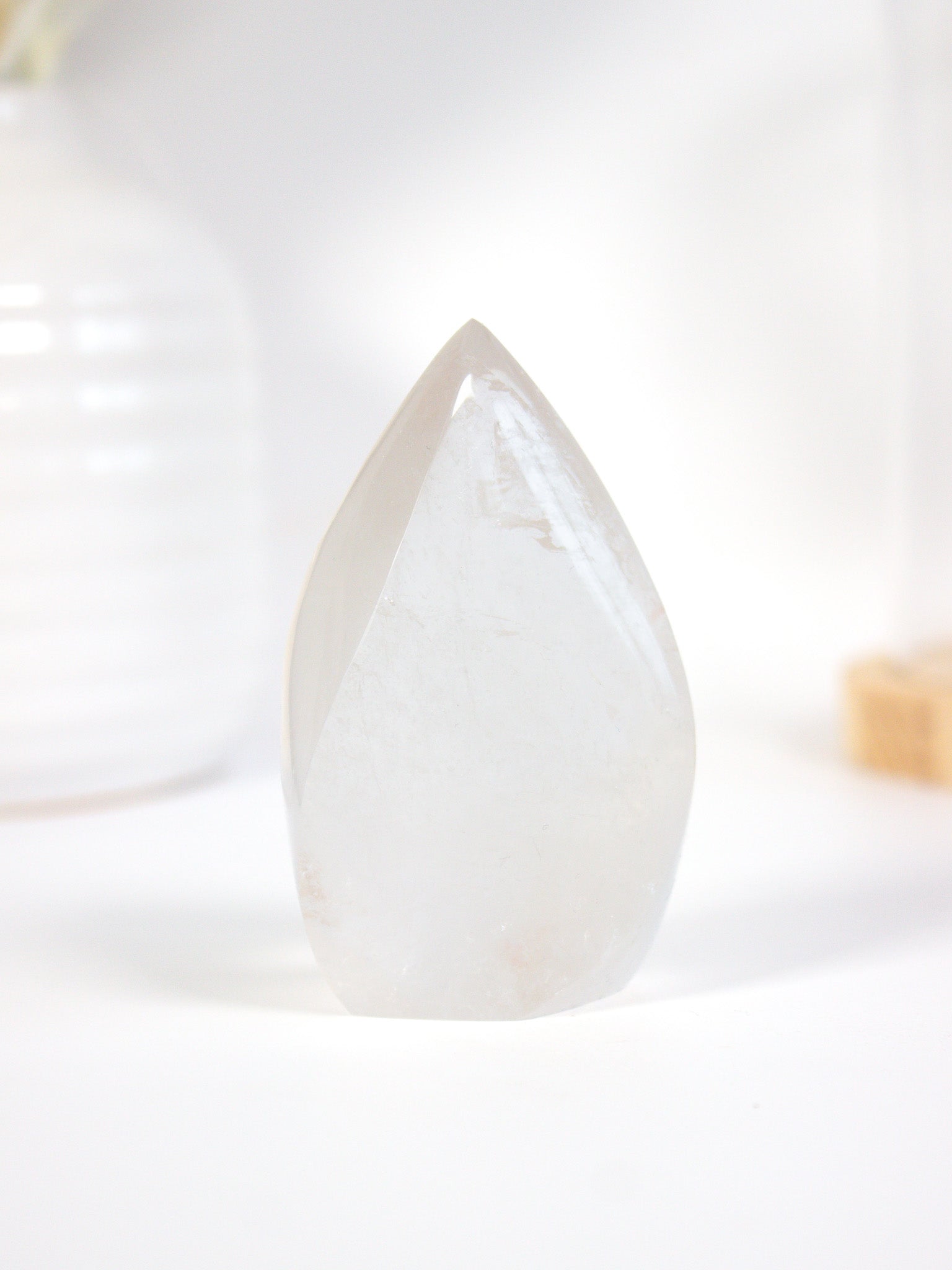 Clear Quartz Flame