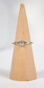 Moonstone Ring Healing Crystal.