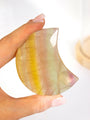 Candy Fluorite Moon Healing Crystal.