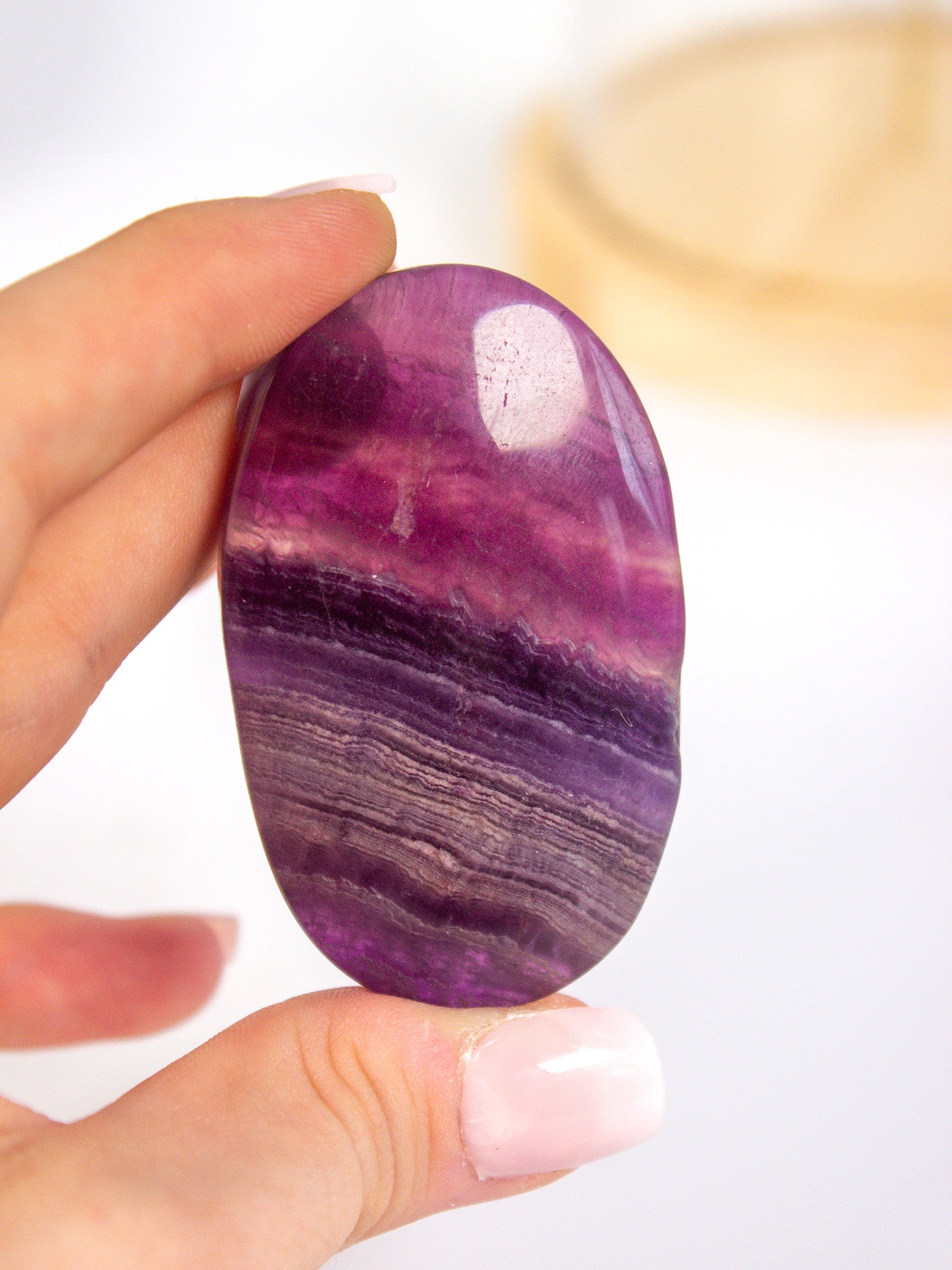 Candy Fluorite Palmstone