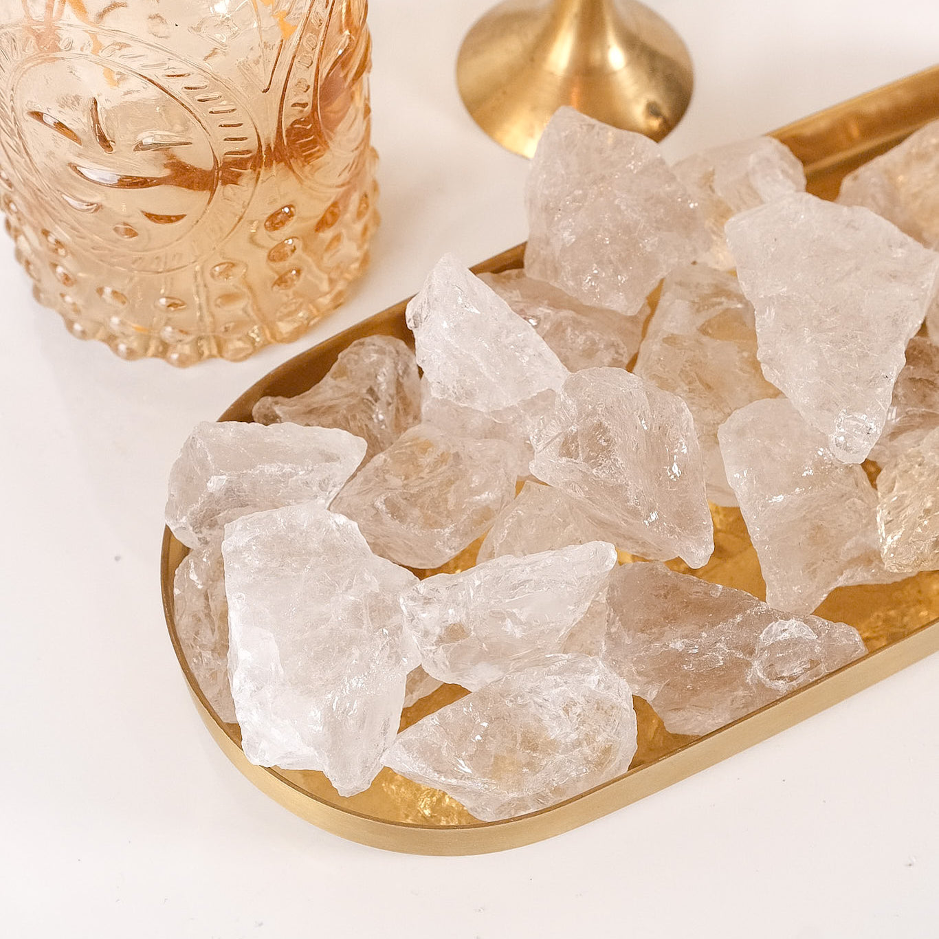 Clear / Smoky Quartz Rough