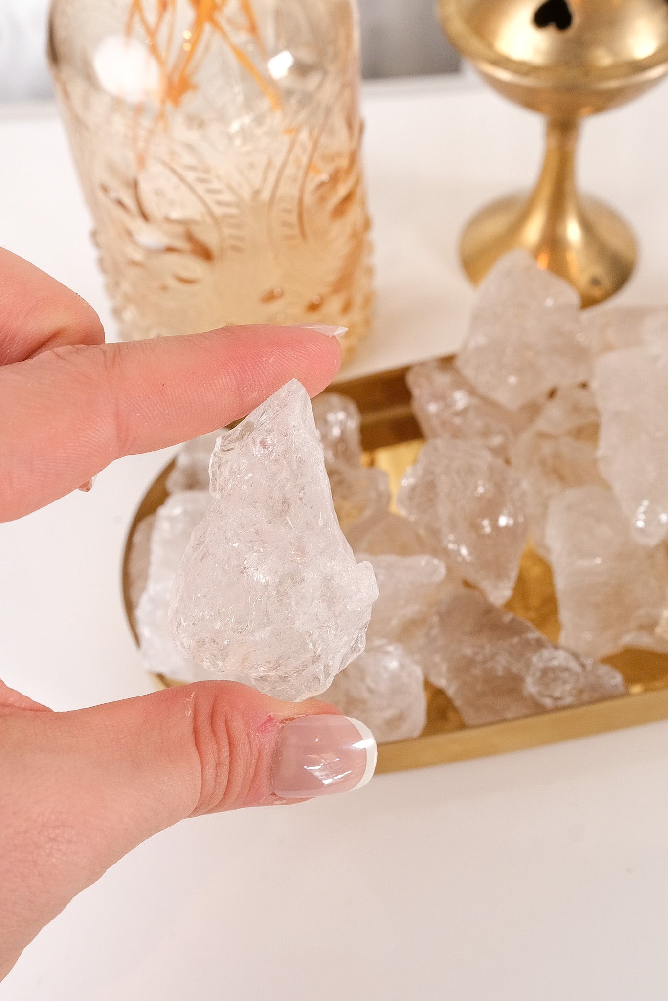 Clear / Smoky Quartz Rough