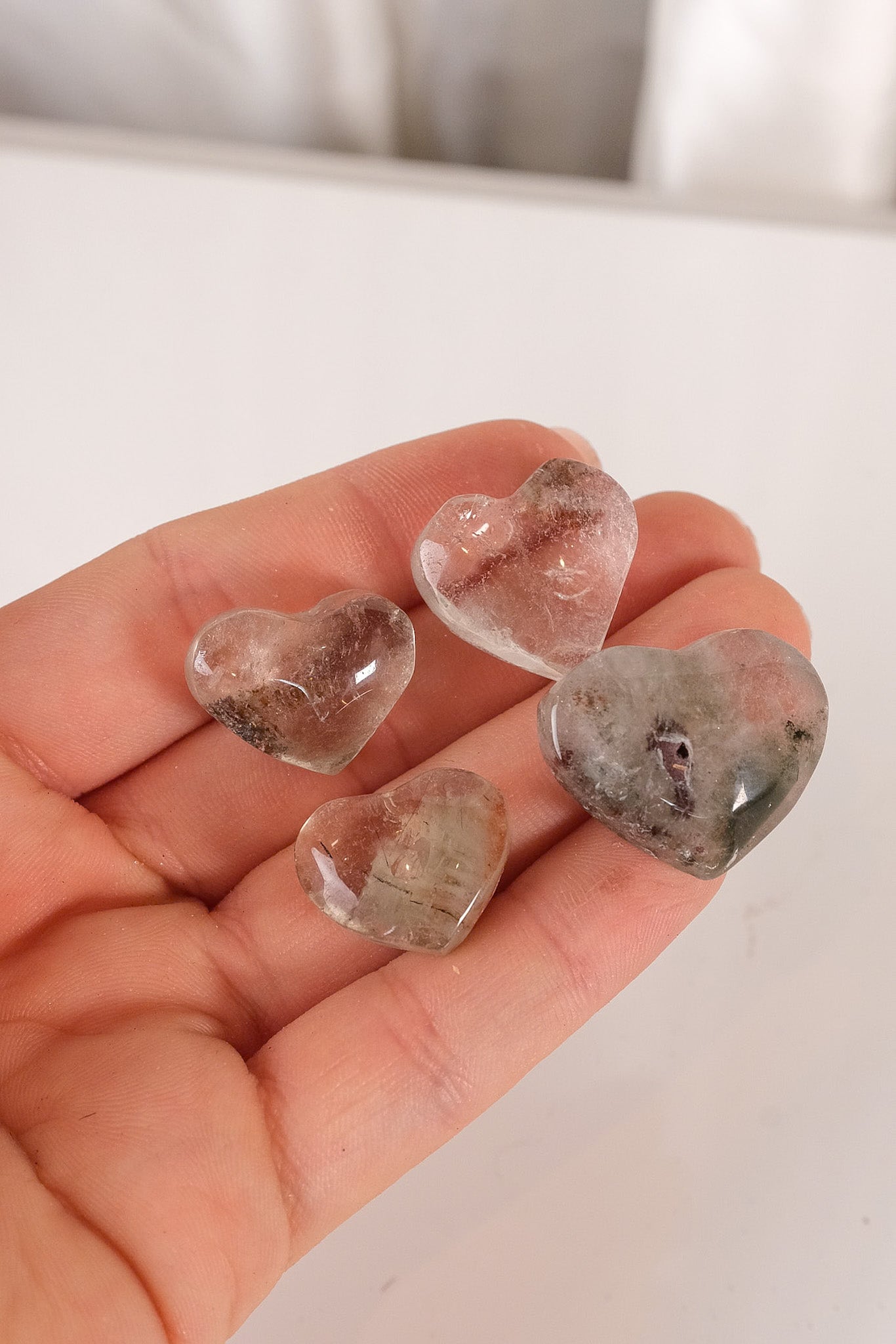 Garden Quartz Mini Heart Misfit