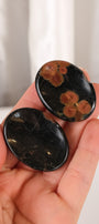 Peanut Obsidian Worry Stone Misfit