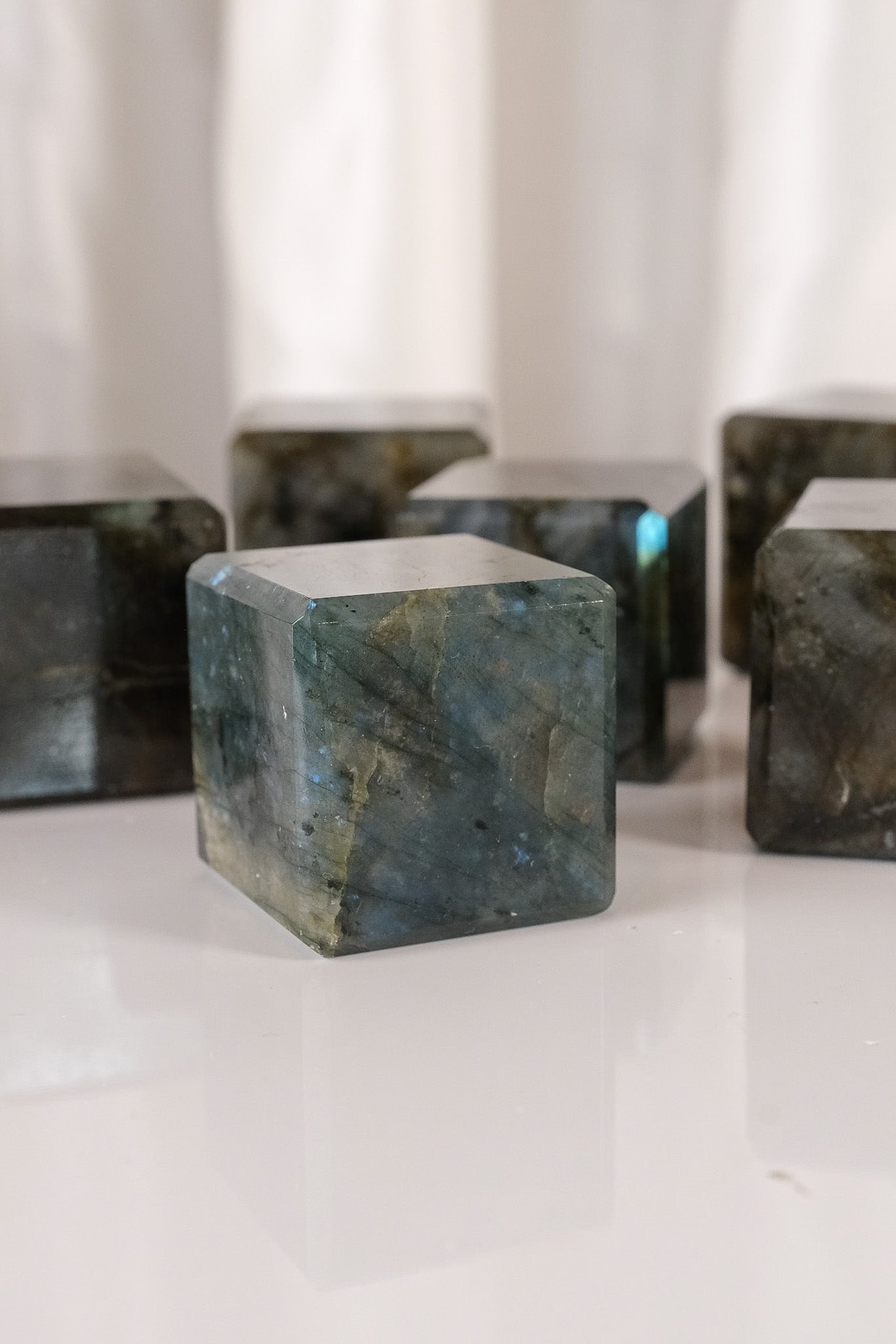 Labradorite Cube Misfit