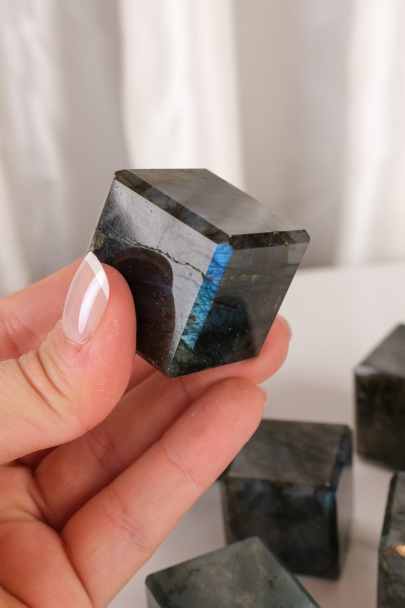 Labradorite Cube Misfit