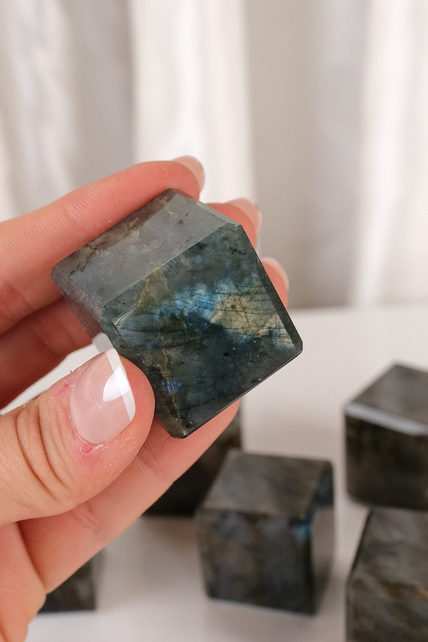 Labradorite Cube Misfit