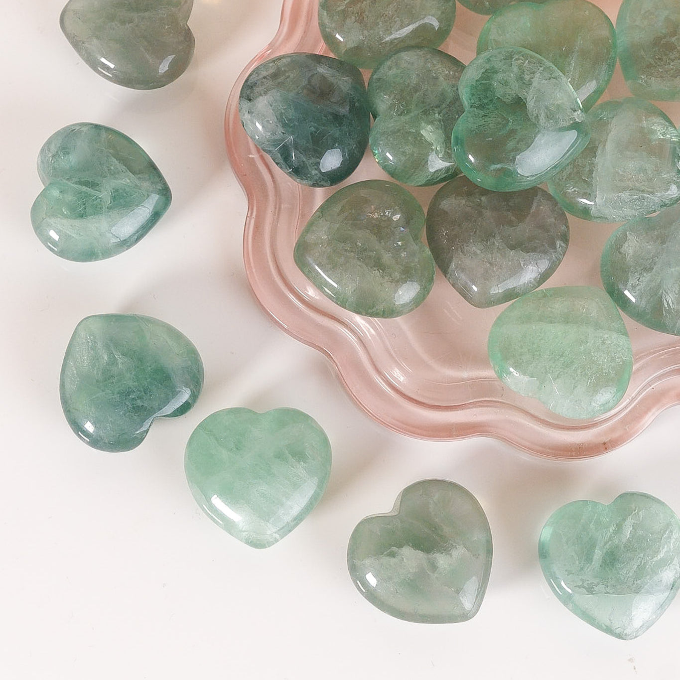 Fluorite Small Heart
