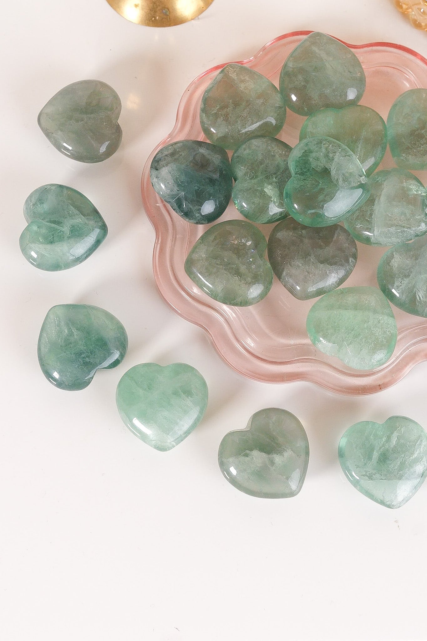 Fluorite Small Heart