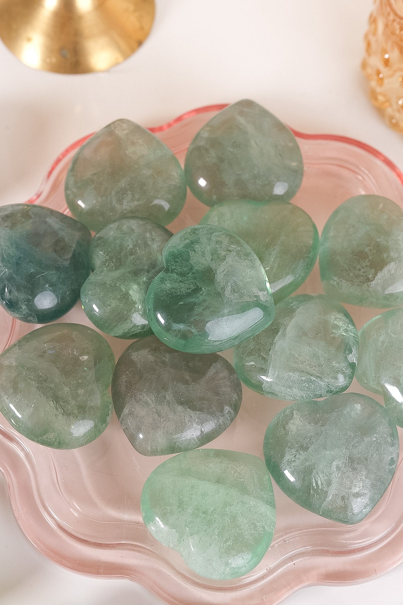 Fluorite Small Heart